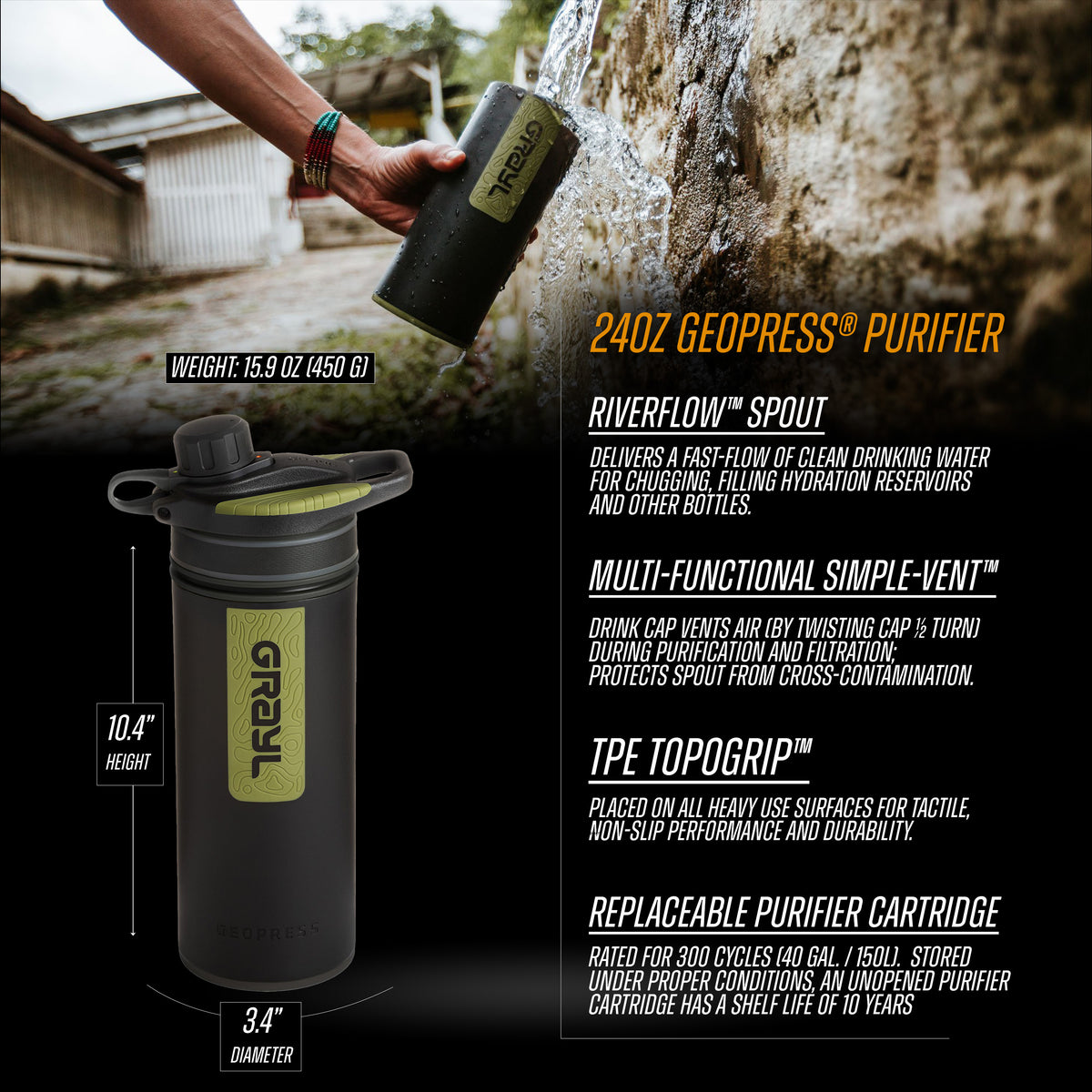 Grayl - 24oz GeoPress