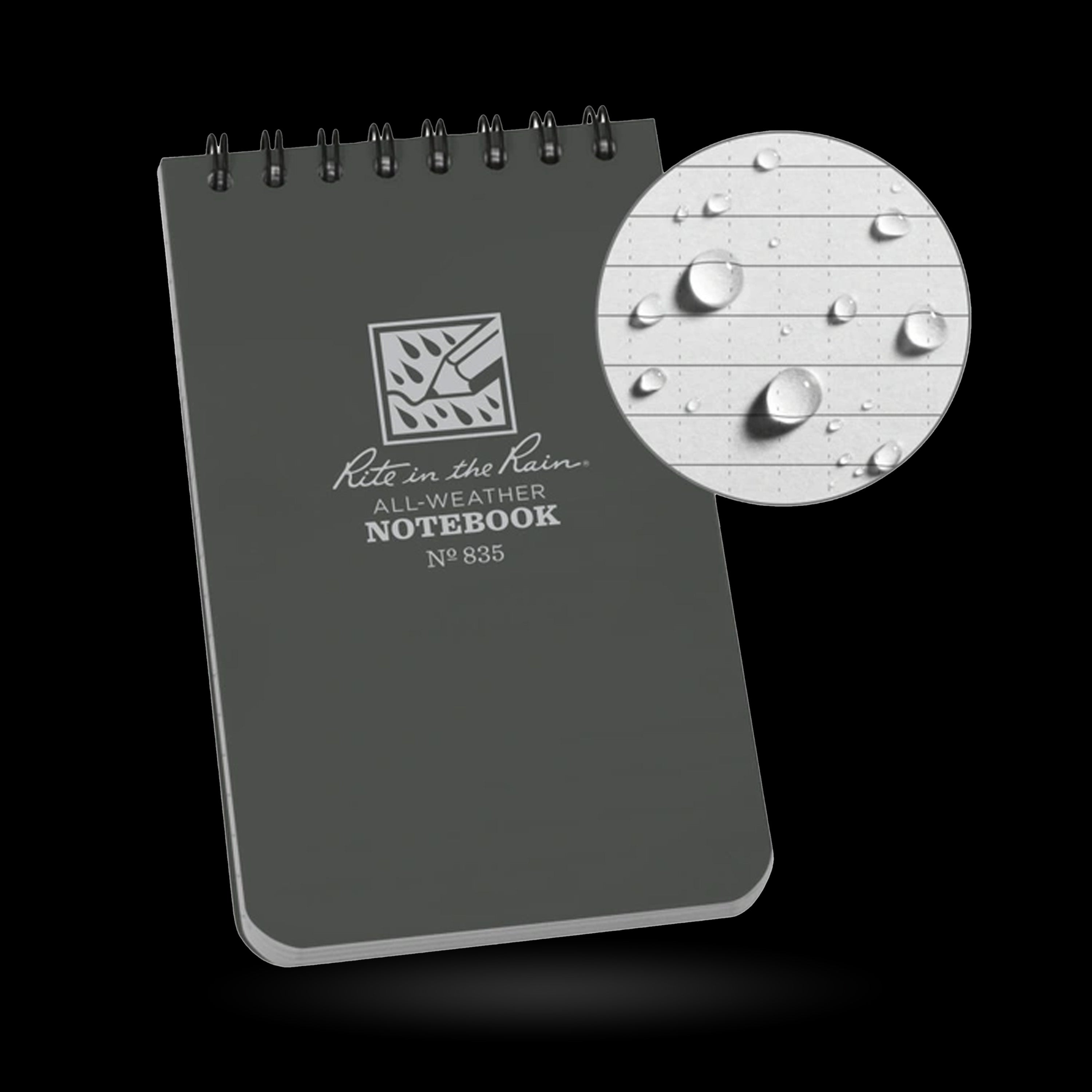 Rite in the Rain - Top Spiral Notebook - 3"x5"