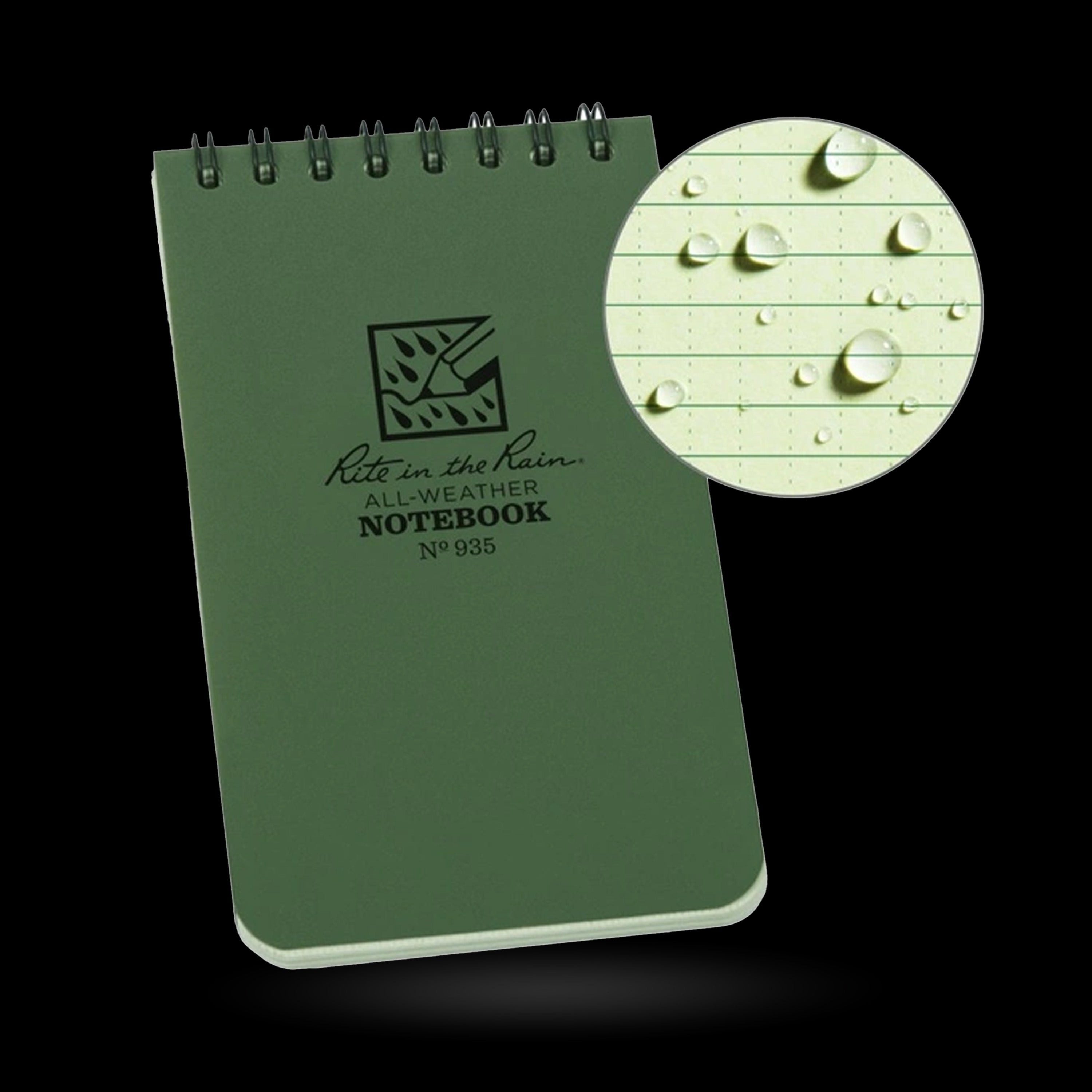 Rite in the Rain - Top Spiral Notebook - 3"x5"