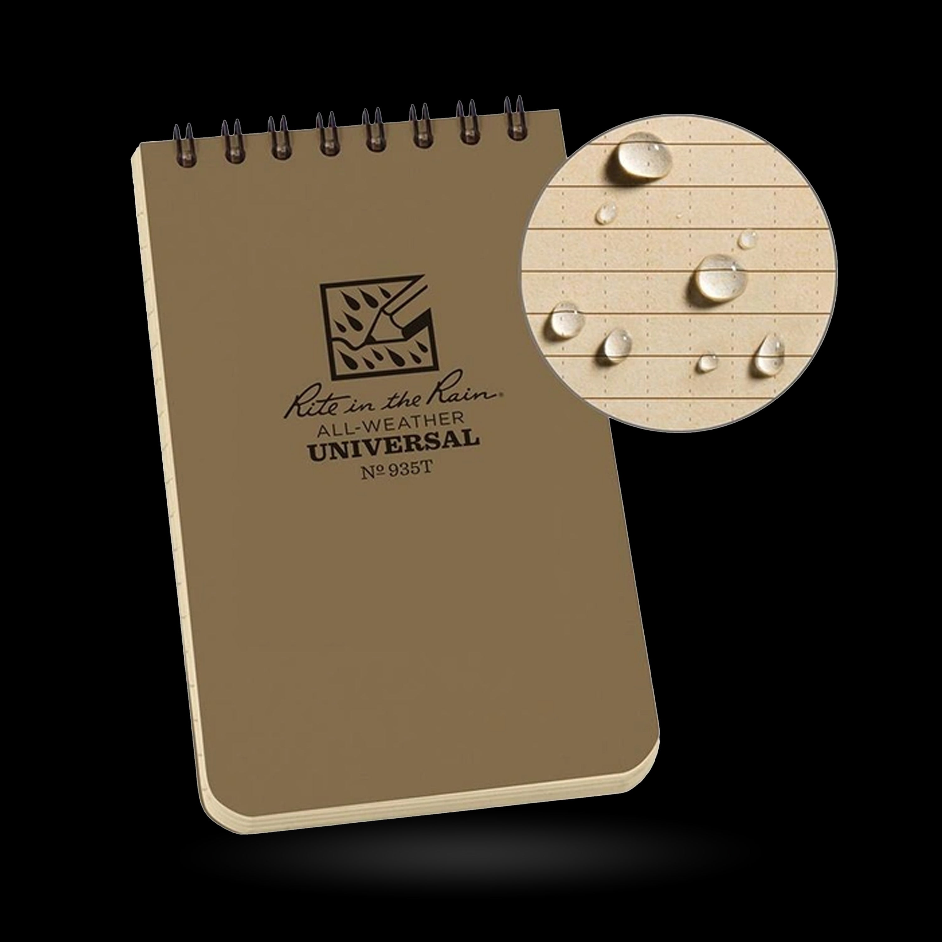 Rite in the Rain - Top Spiral Notebook - 3"x5"