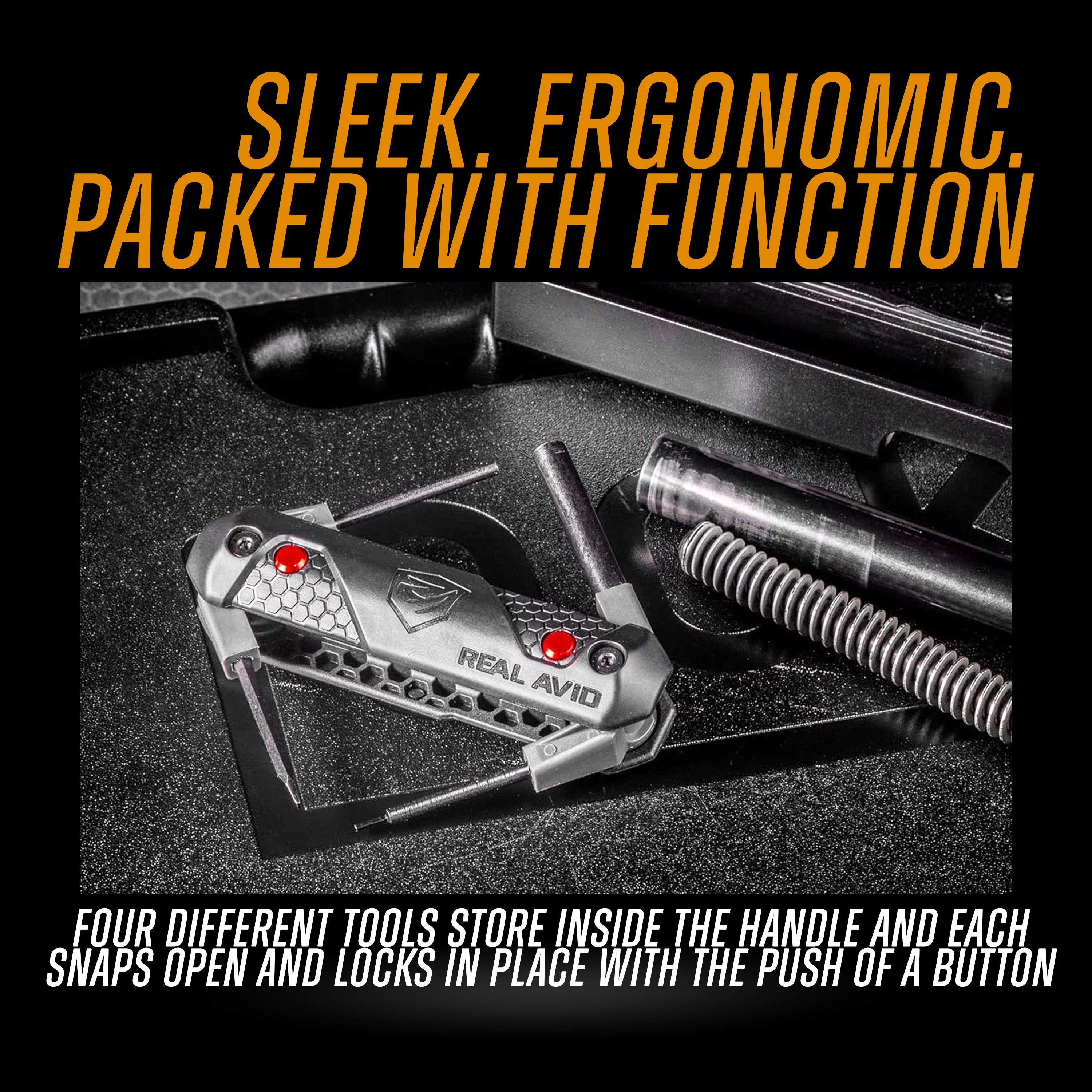 Real Avid - 4-In-1 Tool For Glock