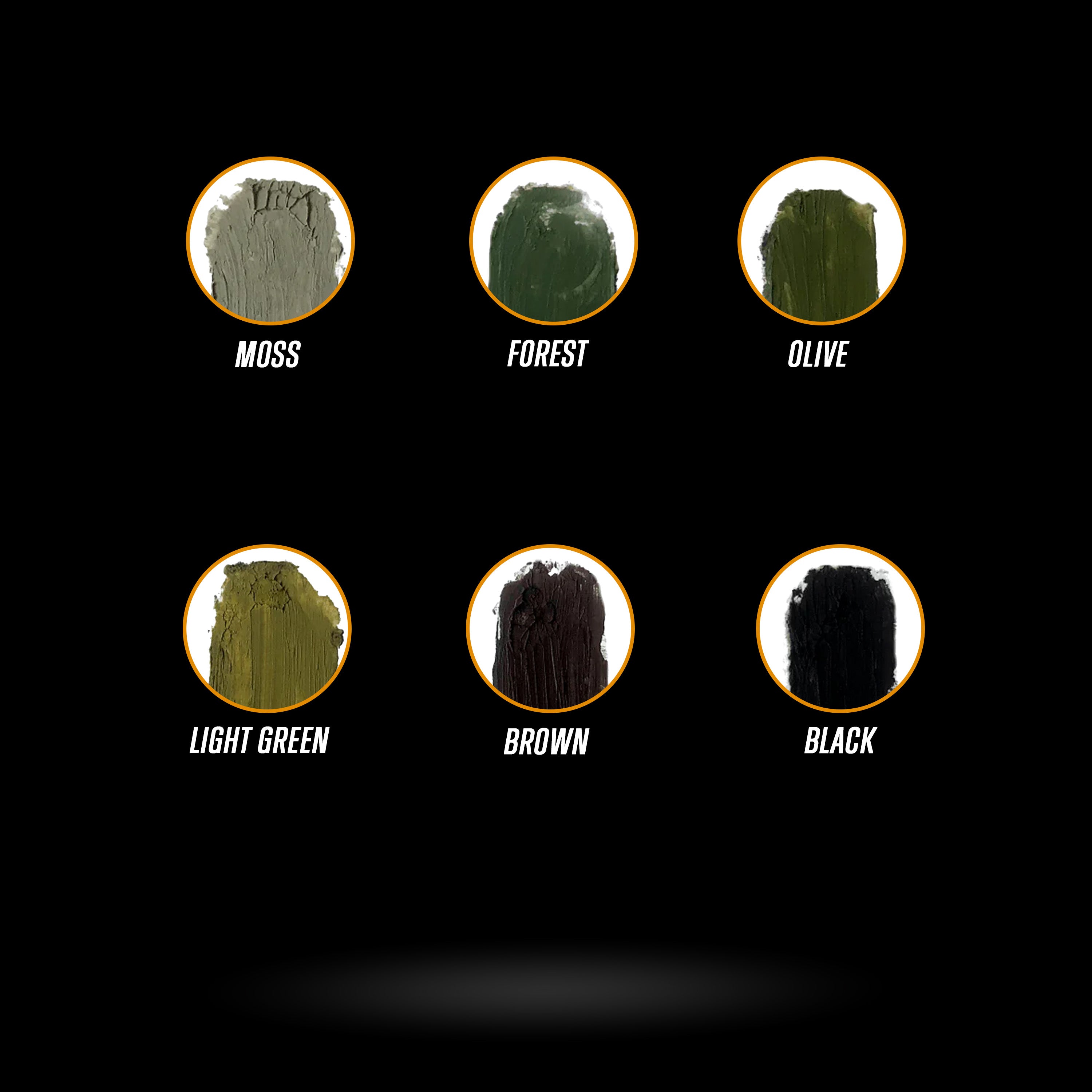Arcturus - Camo Face Paint Sticks