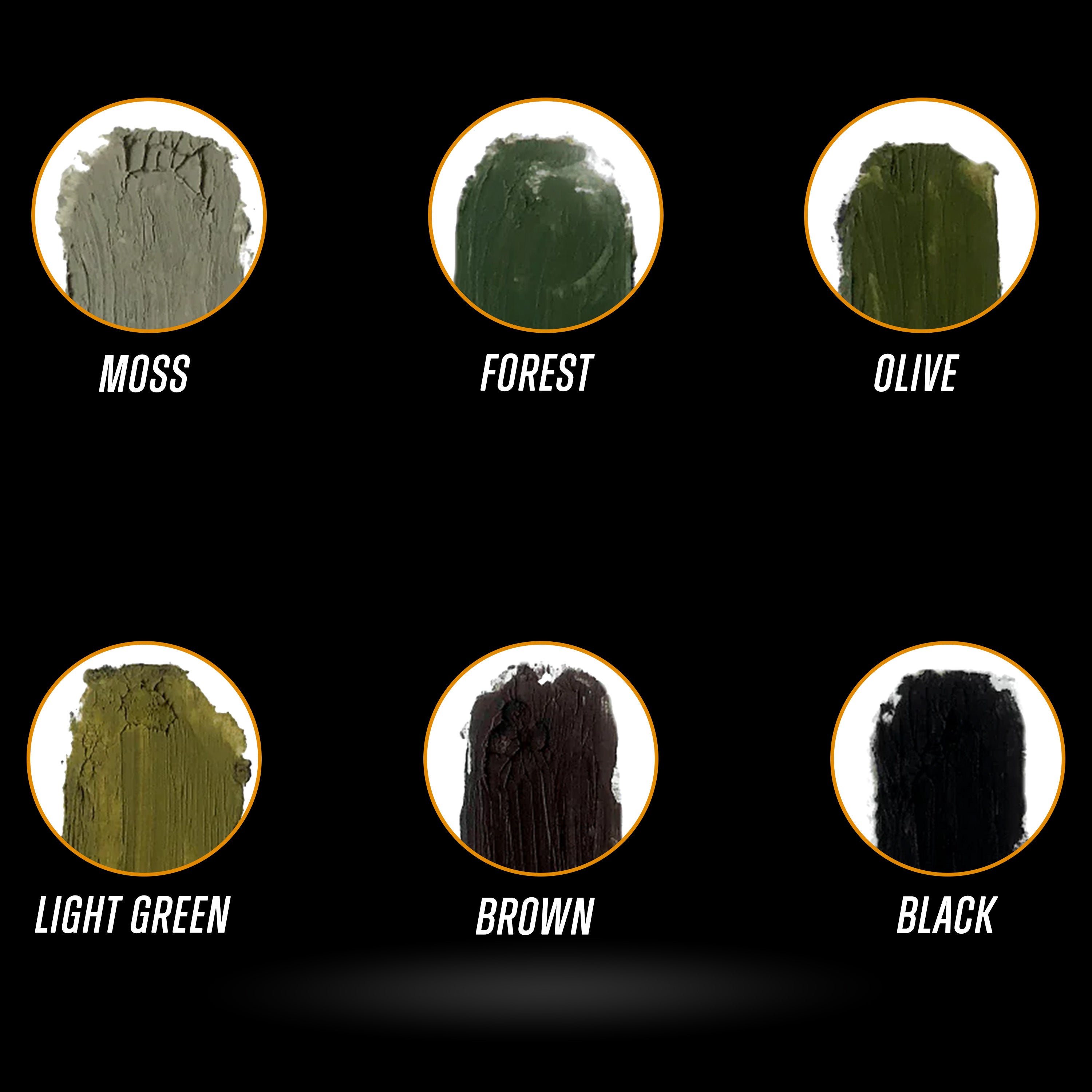 Arcturus - Camo Face Paint Sticks