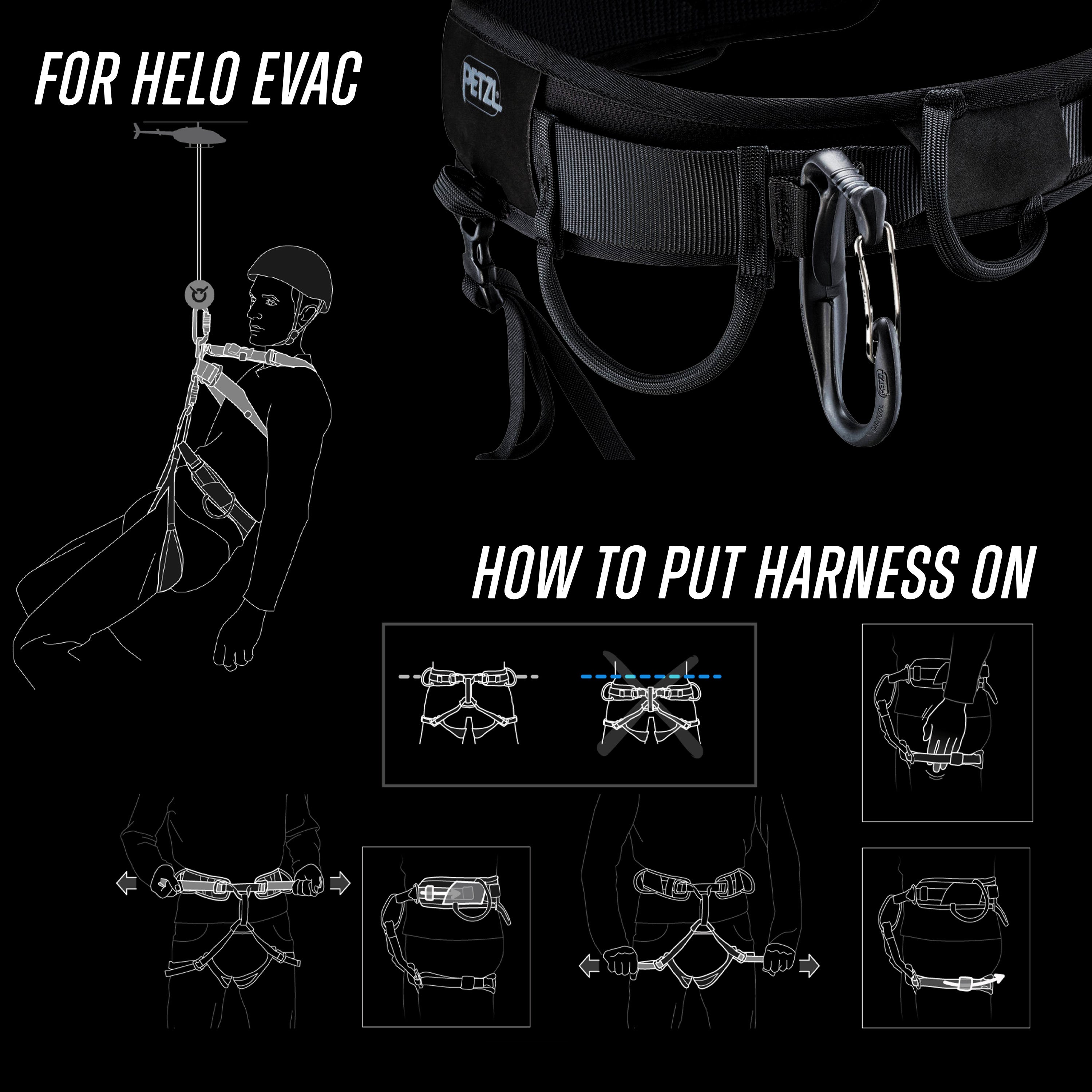 Petzl - ASPIC Harness