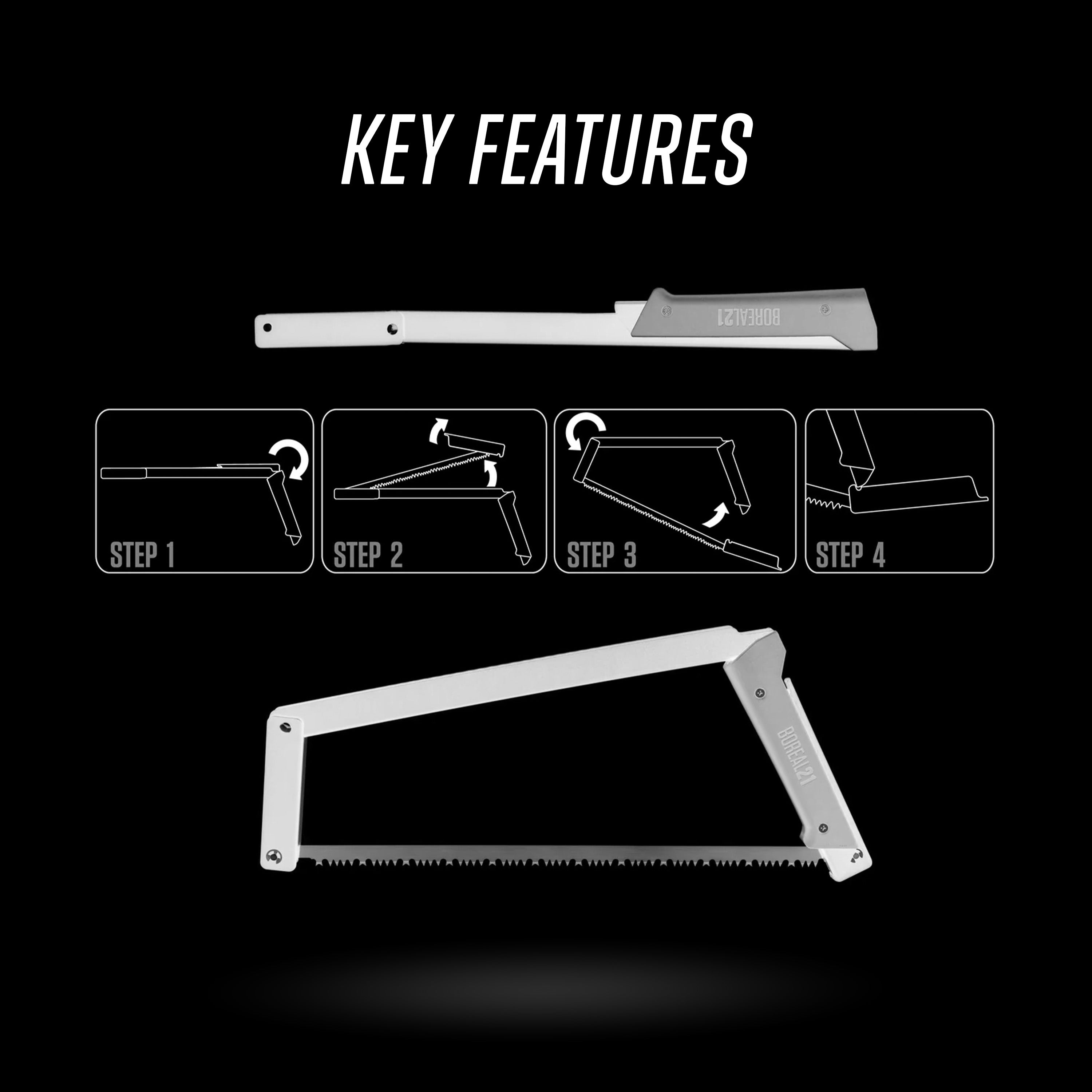 AGAWA - BOREAL21 Folding Saw
