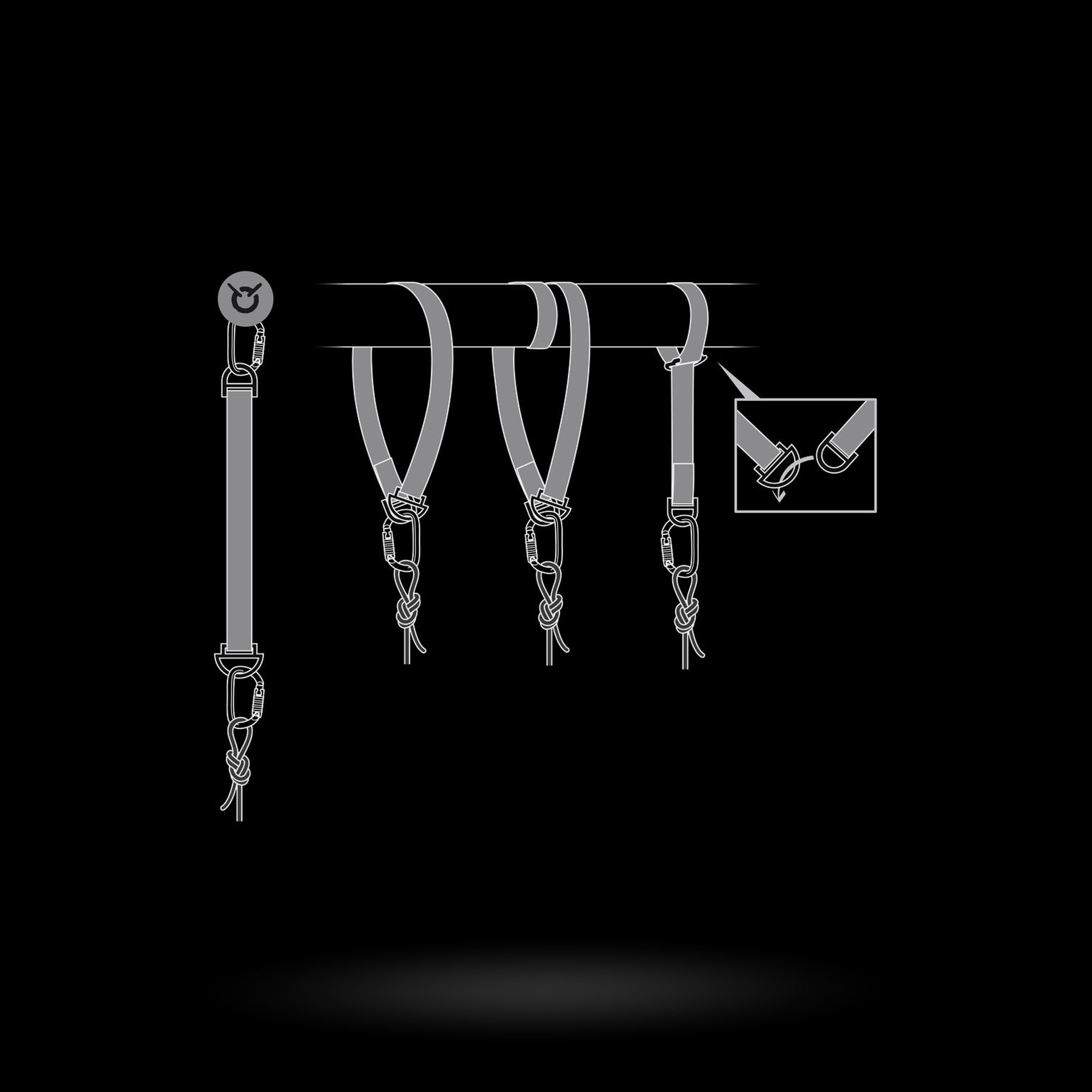 Petzl - CONNEXION FIXE