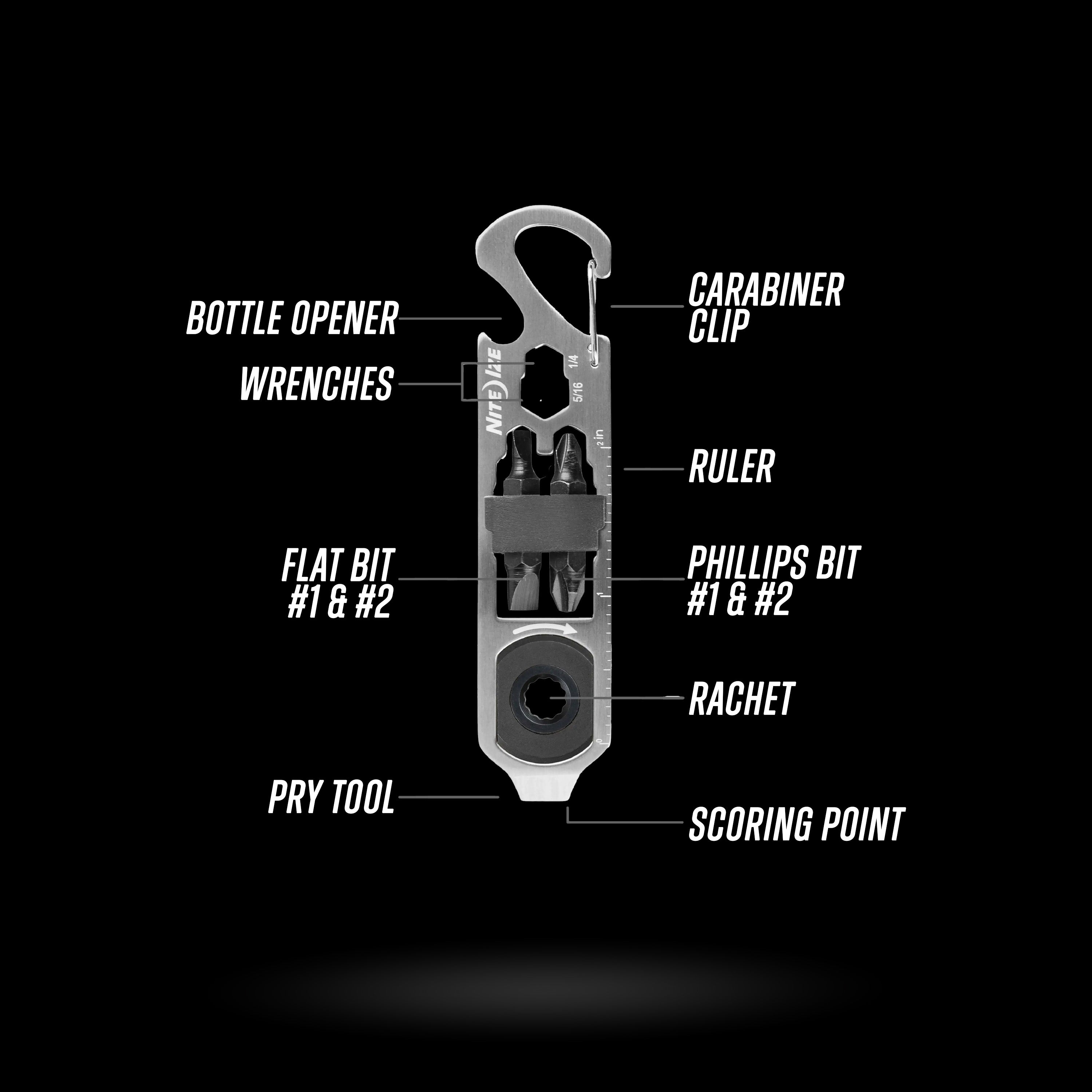 Nite Ize - DoohicKey® Ratchet Key Tool