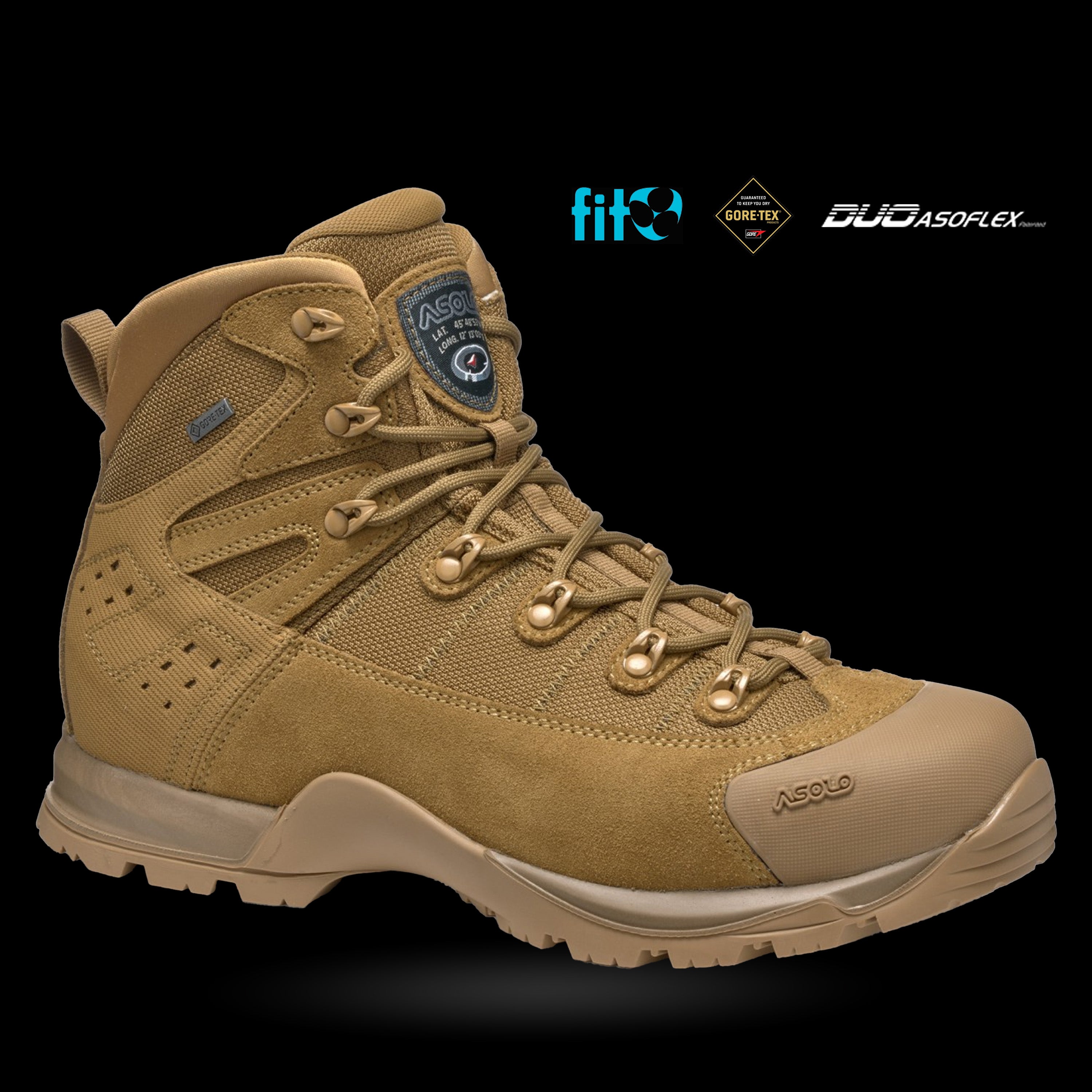 Asolo - FUGITIVE TACTICAL GTX Boots - Carcajou Tactical
