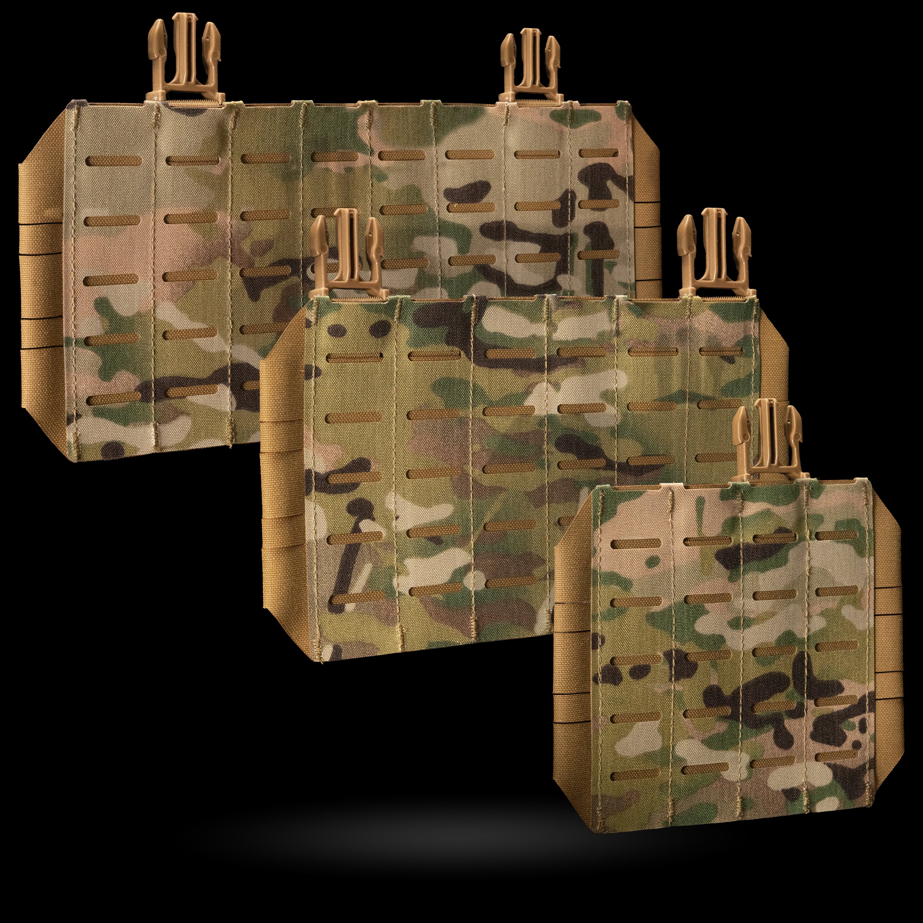 MOLLE Placard | Modular Tactical Front Panel | Carcajou Tactical