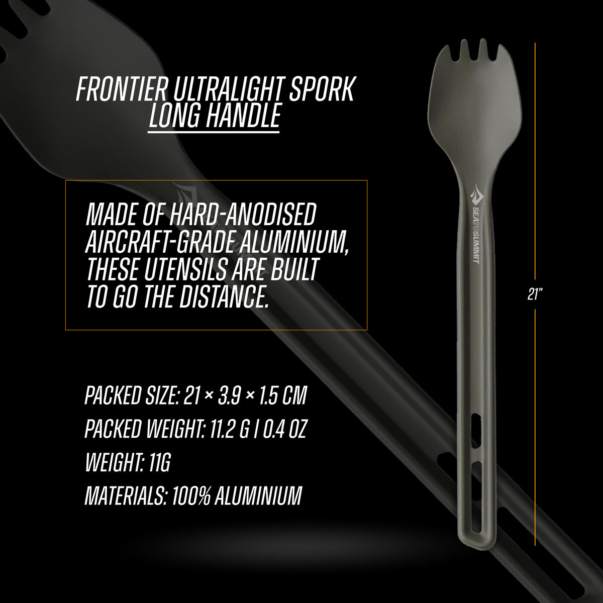 Sea to Summit - Frontier Ultralight Spork - Long Handle