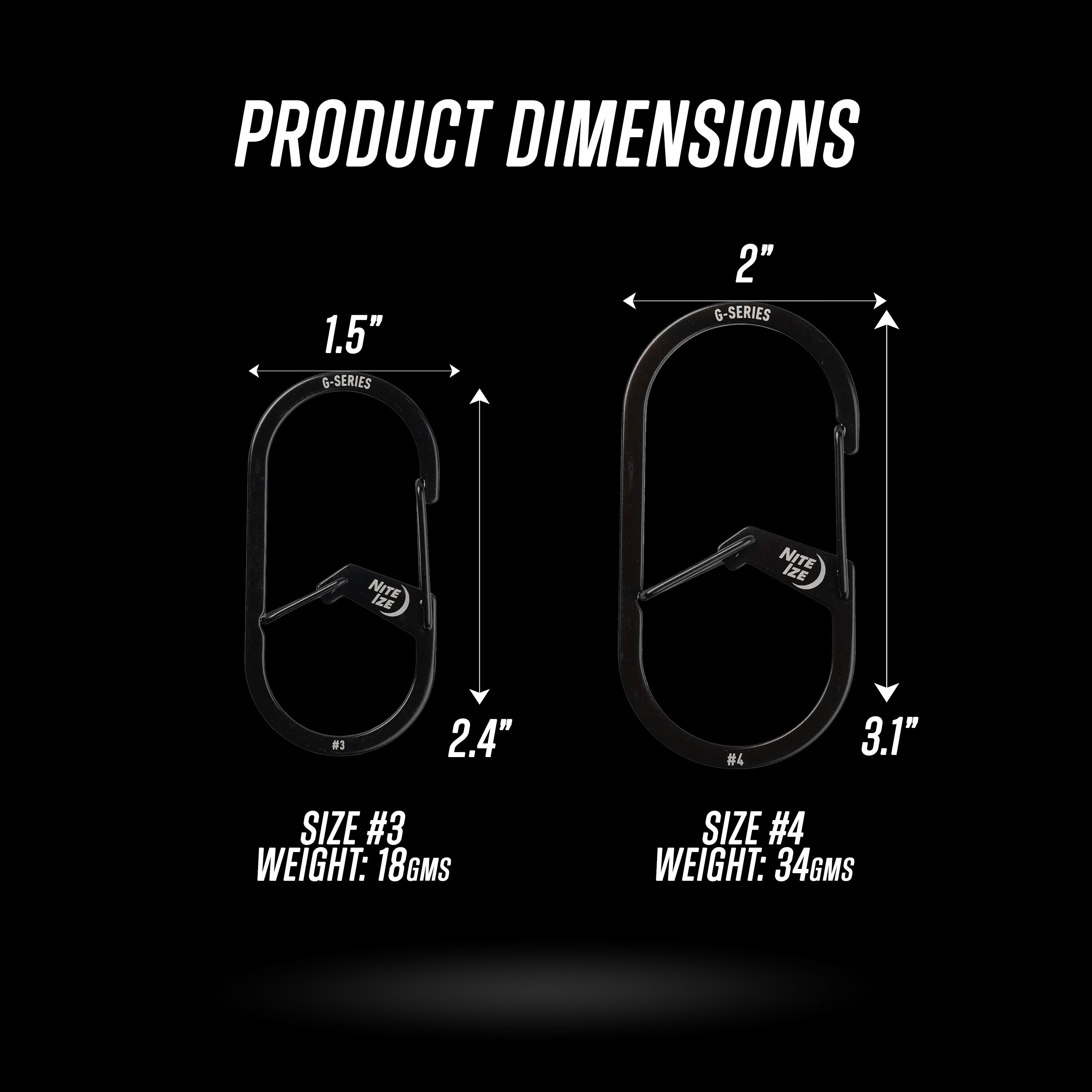 Nite Ize - G-Series® Dual Chamber Carabiner