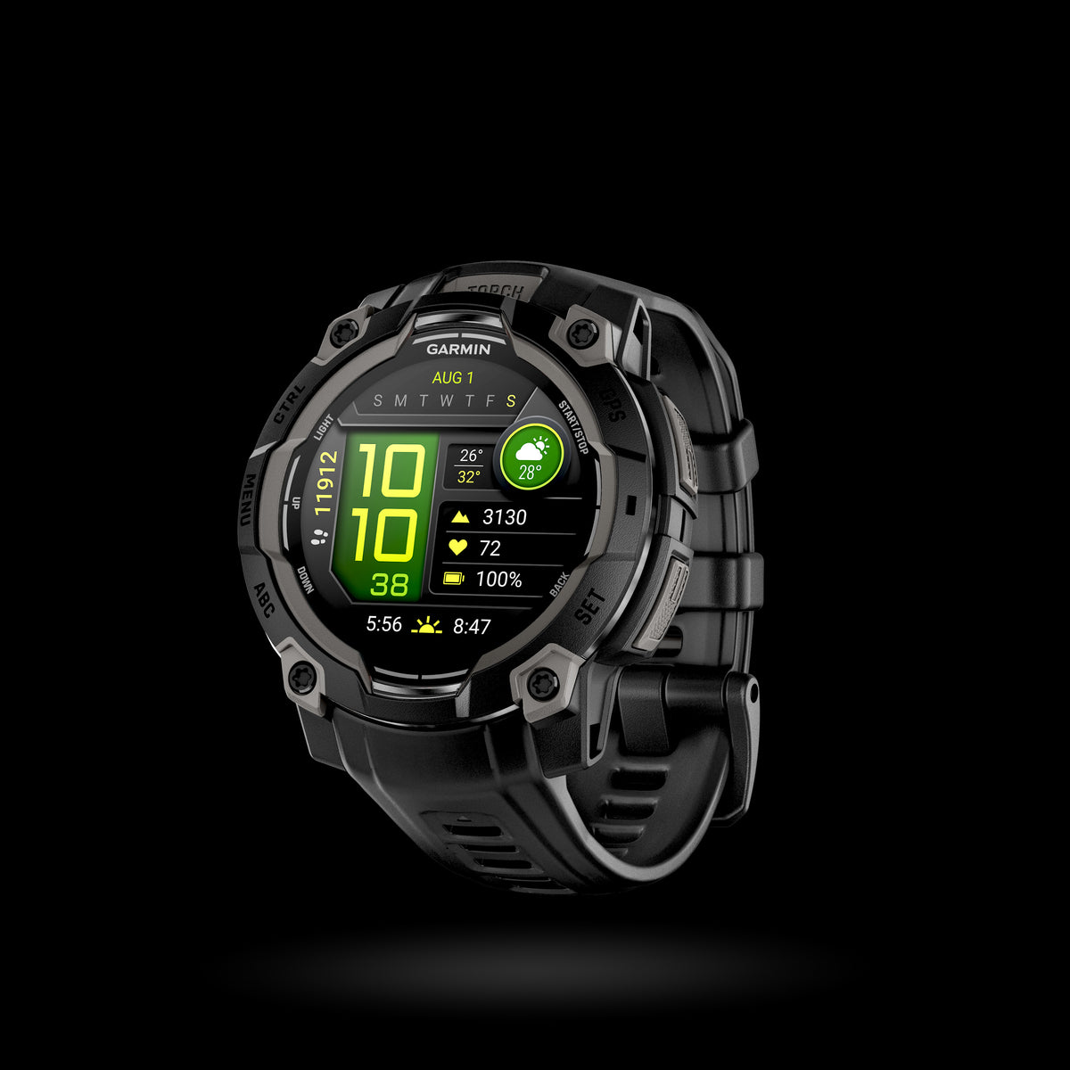 Garmin - Instinct® 3 - 50 mm AMOLED - Tactical Edition