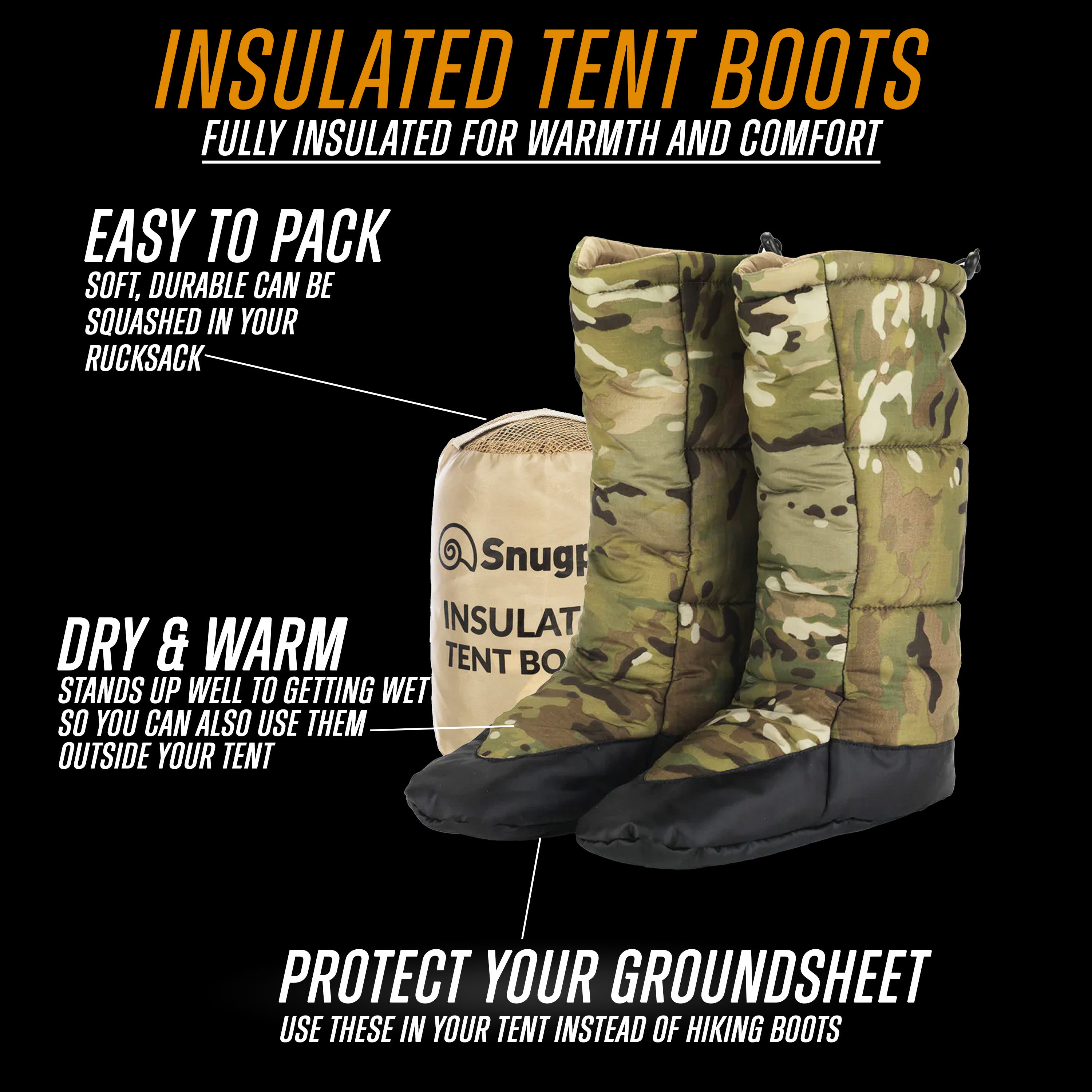 Snugpak - Insulated Tent Boots