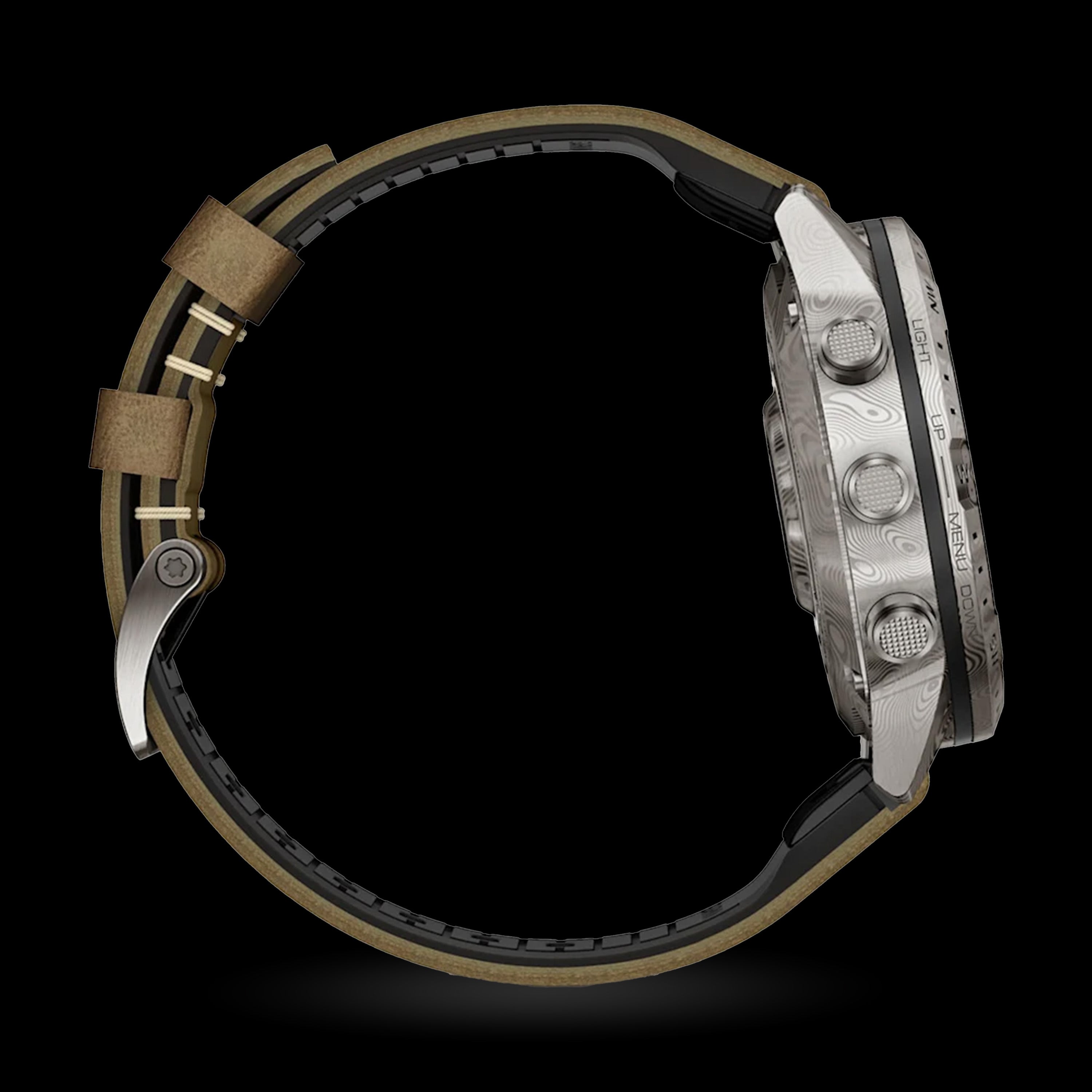 Garmin - MARQ® Adventurer (Gen 2) - Damascus Steel Edition