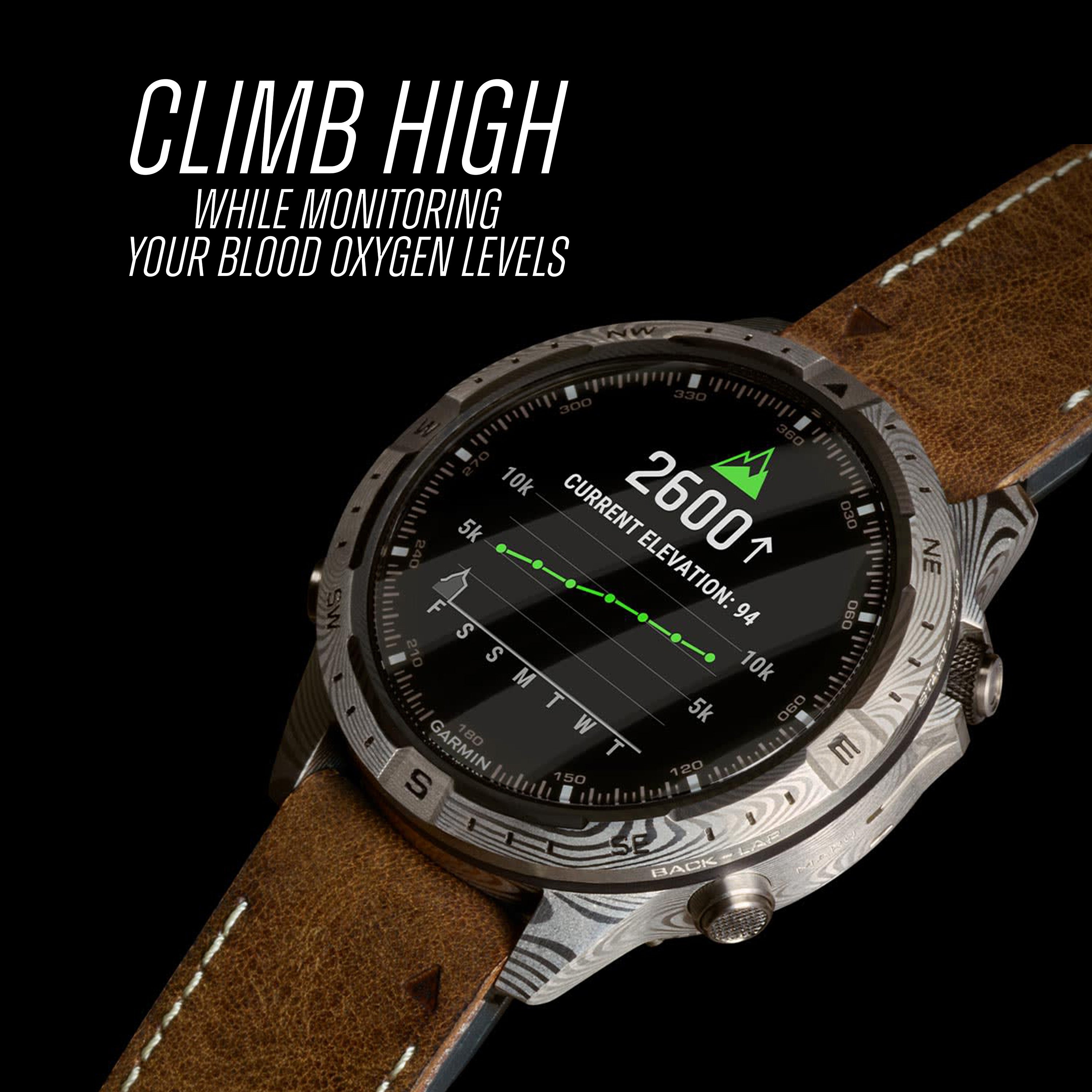 Garmin - MARQ® Adventurer (Gen 2) - Damascus Steel Edition