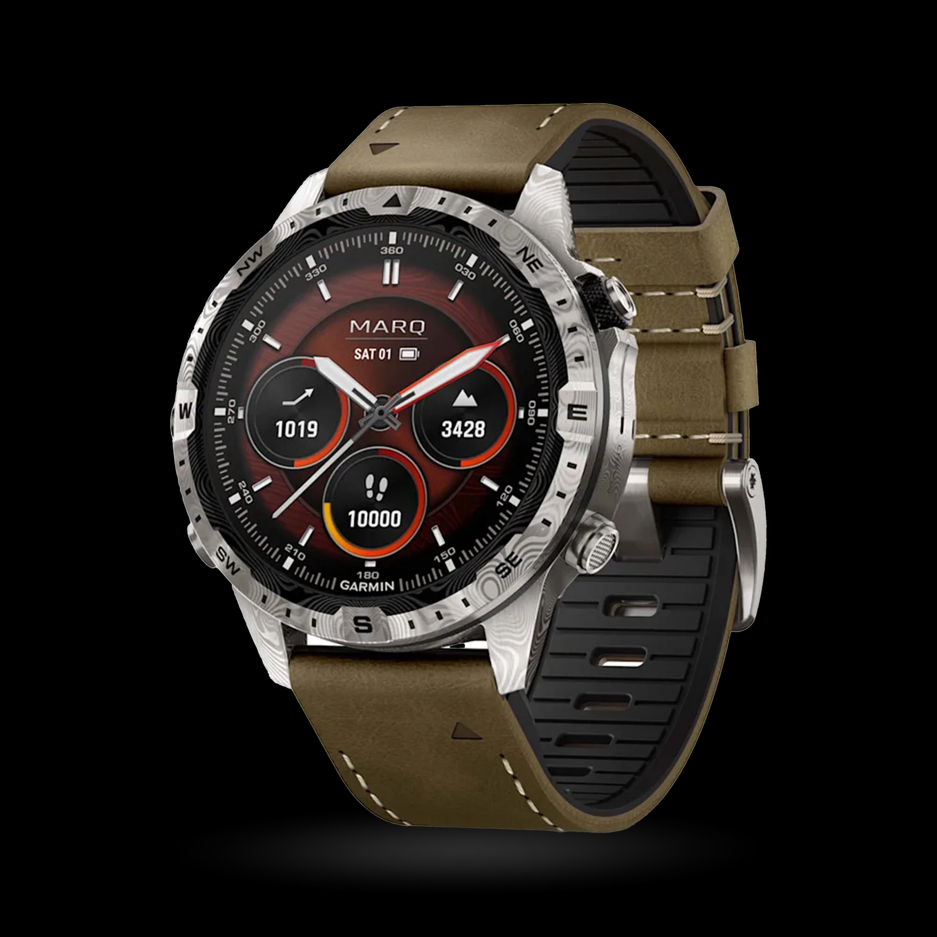 Garmin MARQ Adventurer Gen 2 Damascus Steel Edition | Carcajou