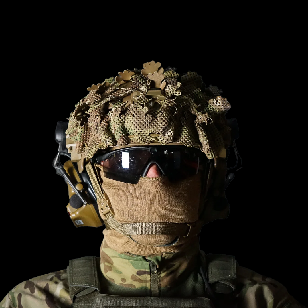 High Cut Helmet Scrim
