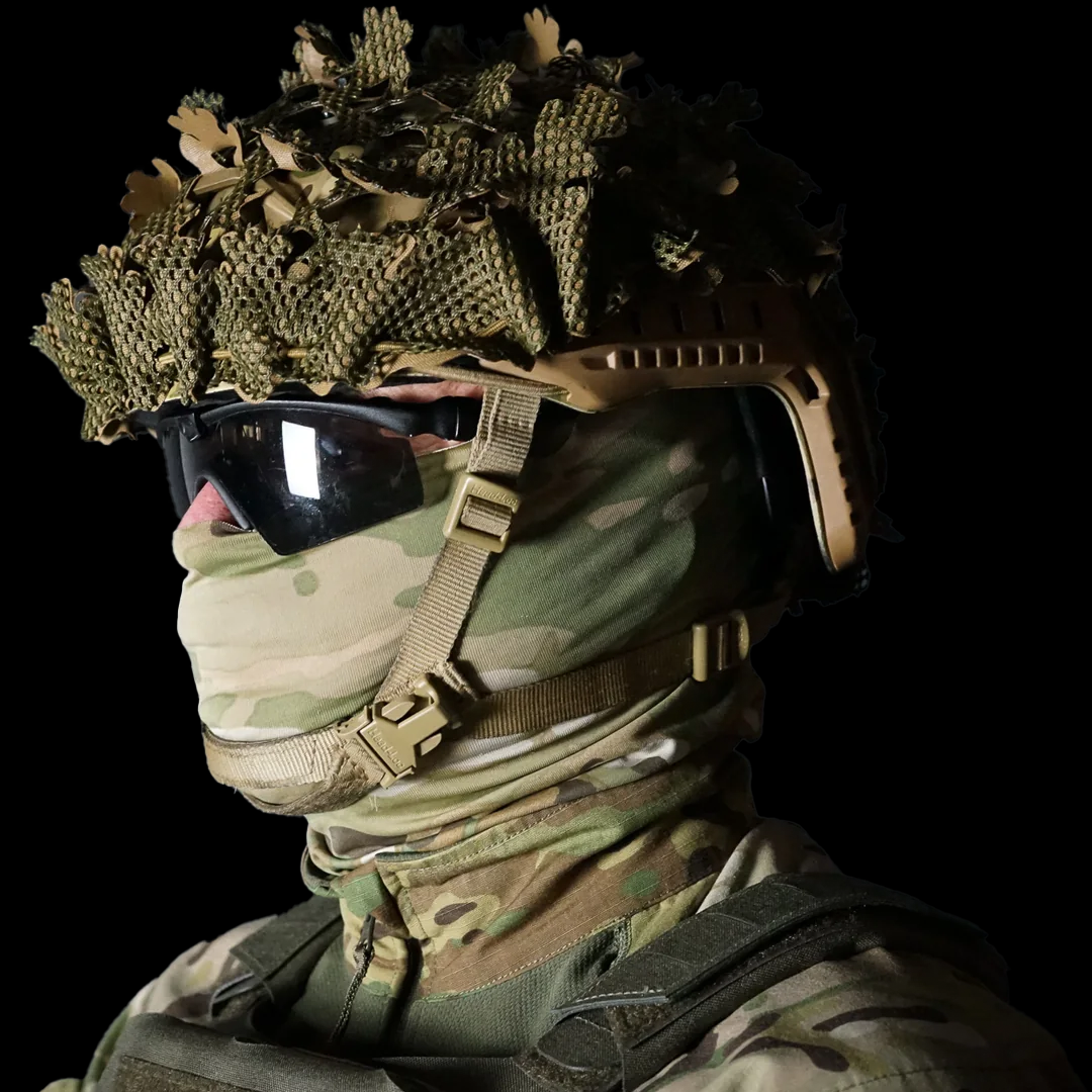 High Cut Helmet Scrim
