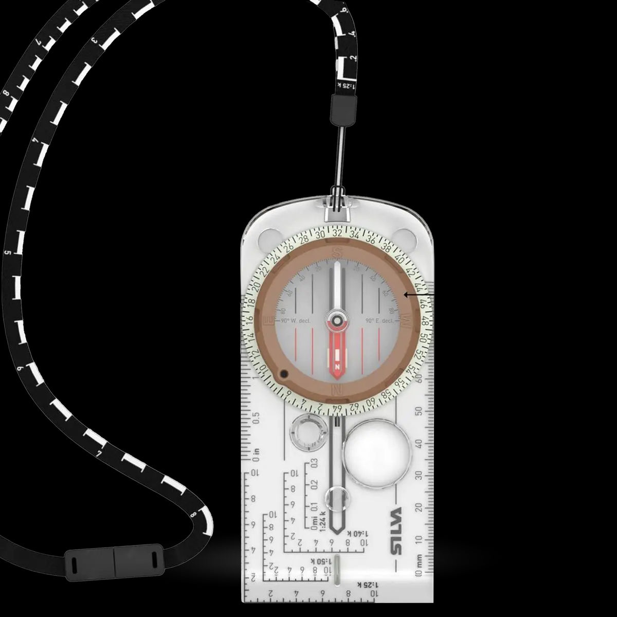Silva - Military Baseplate 5-6400/360 Compass