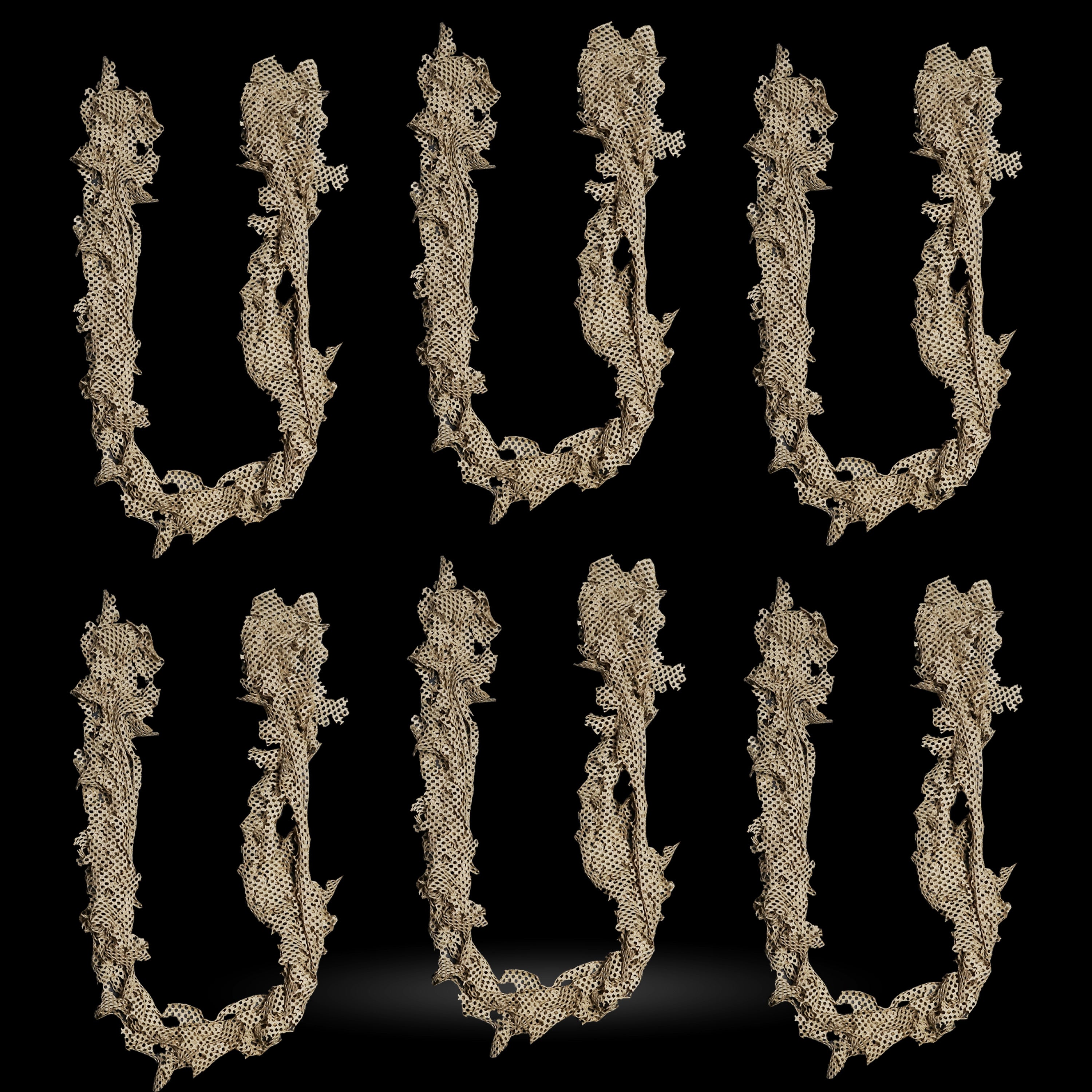 Wrap Ghillie 3D