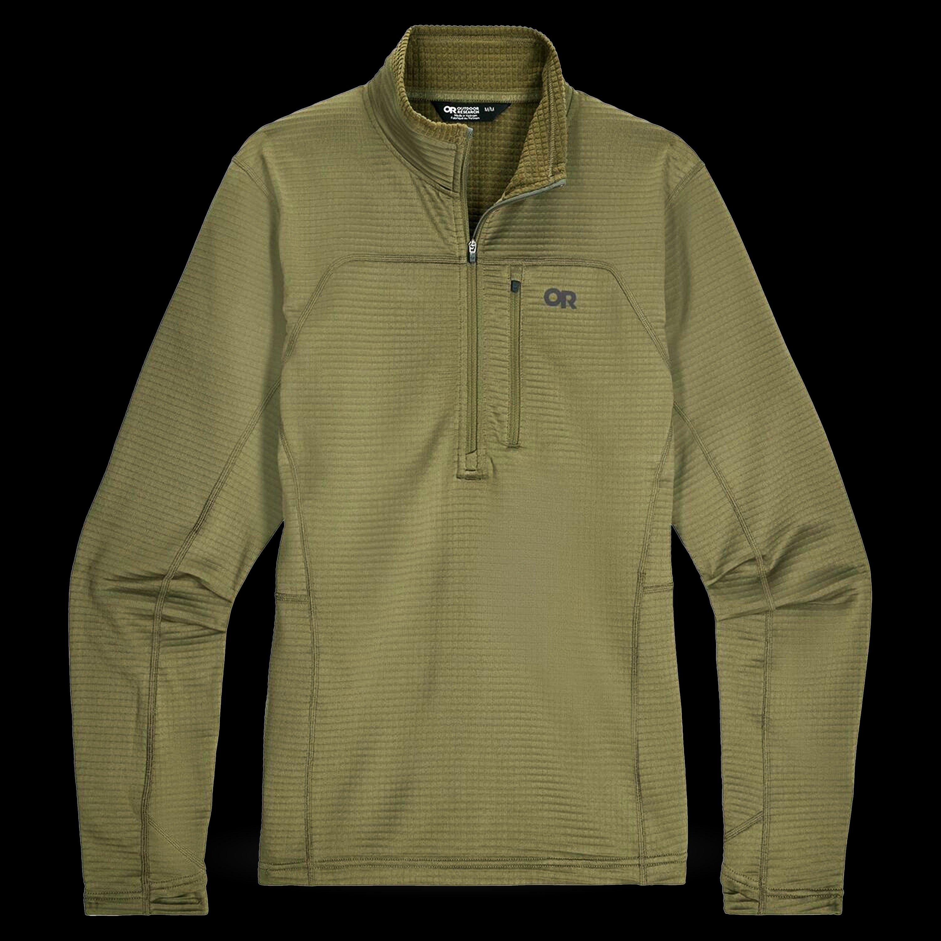 Outdoor Research Men's Vigor Grid Fleece Half Zip — ActiveTemp