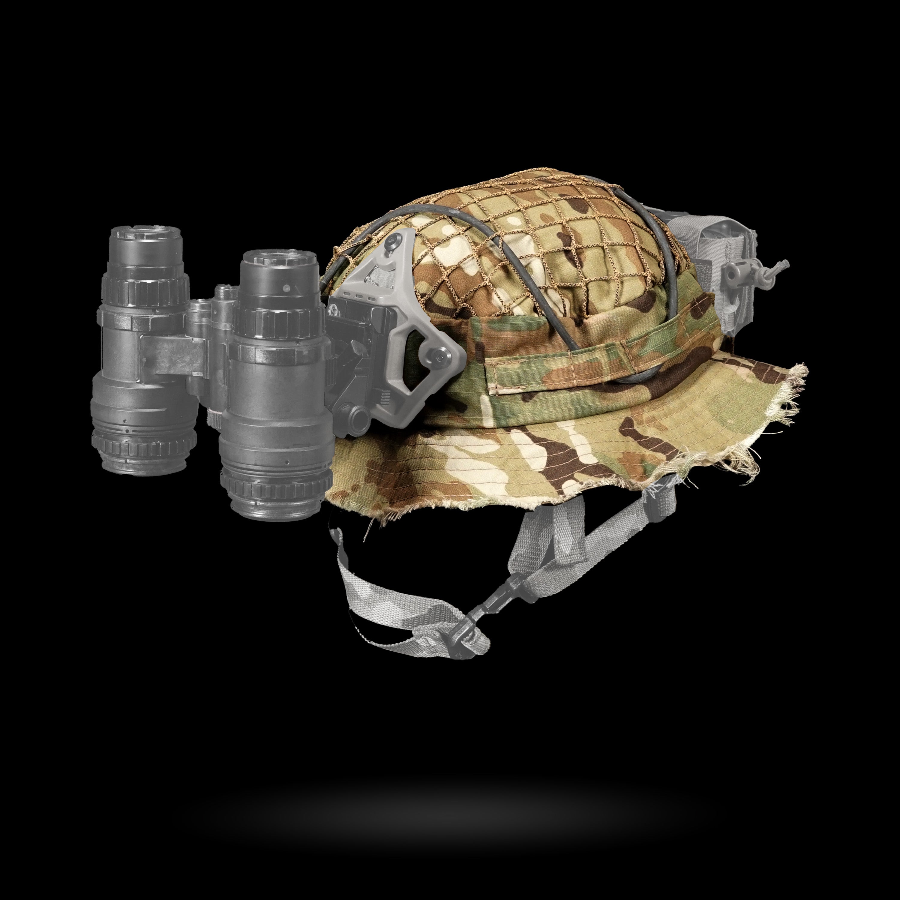 tactical helmet night vision goggles Bravo Six NVG Boonie Hat