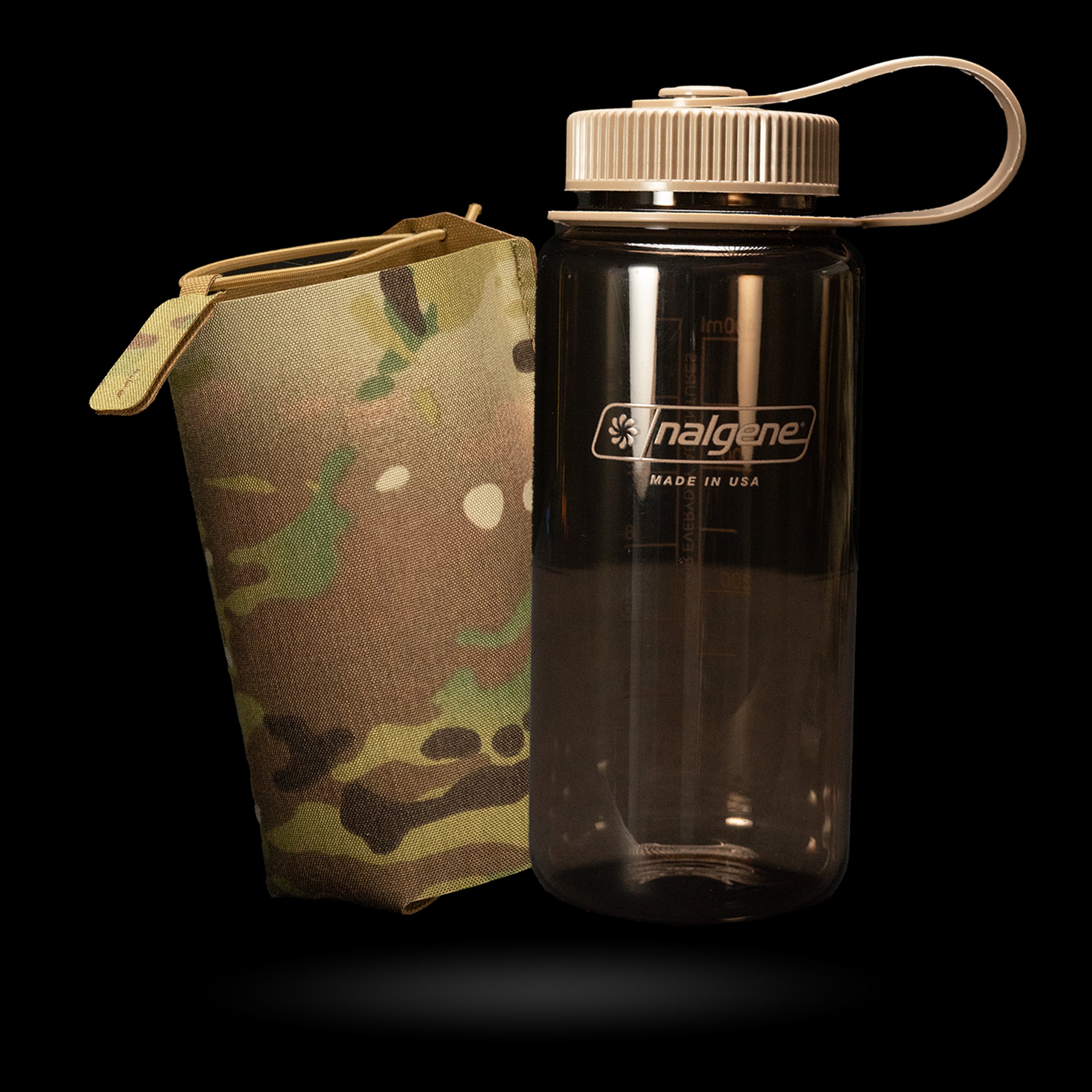 Nalgene & Pouch Bundle | Tactical MOLLE Bottle Carrier | Carcajou