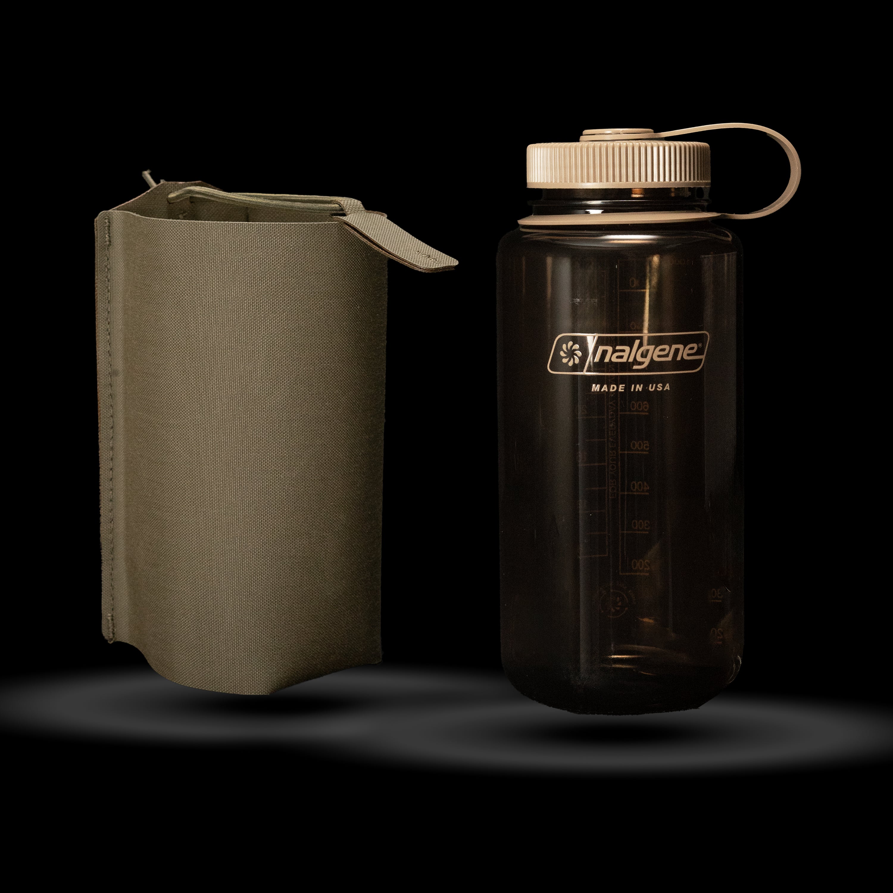 Nalgene et pochette - Ensemble