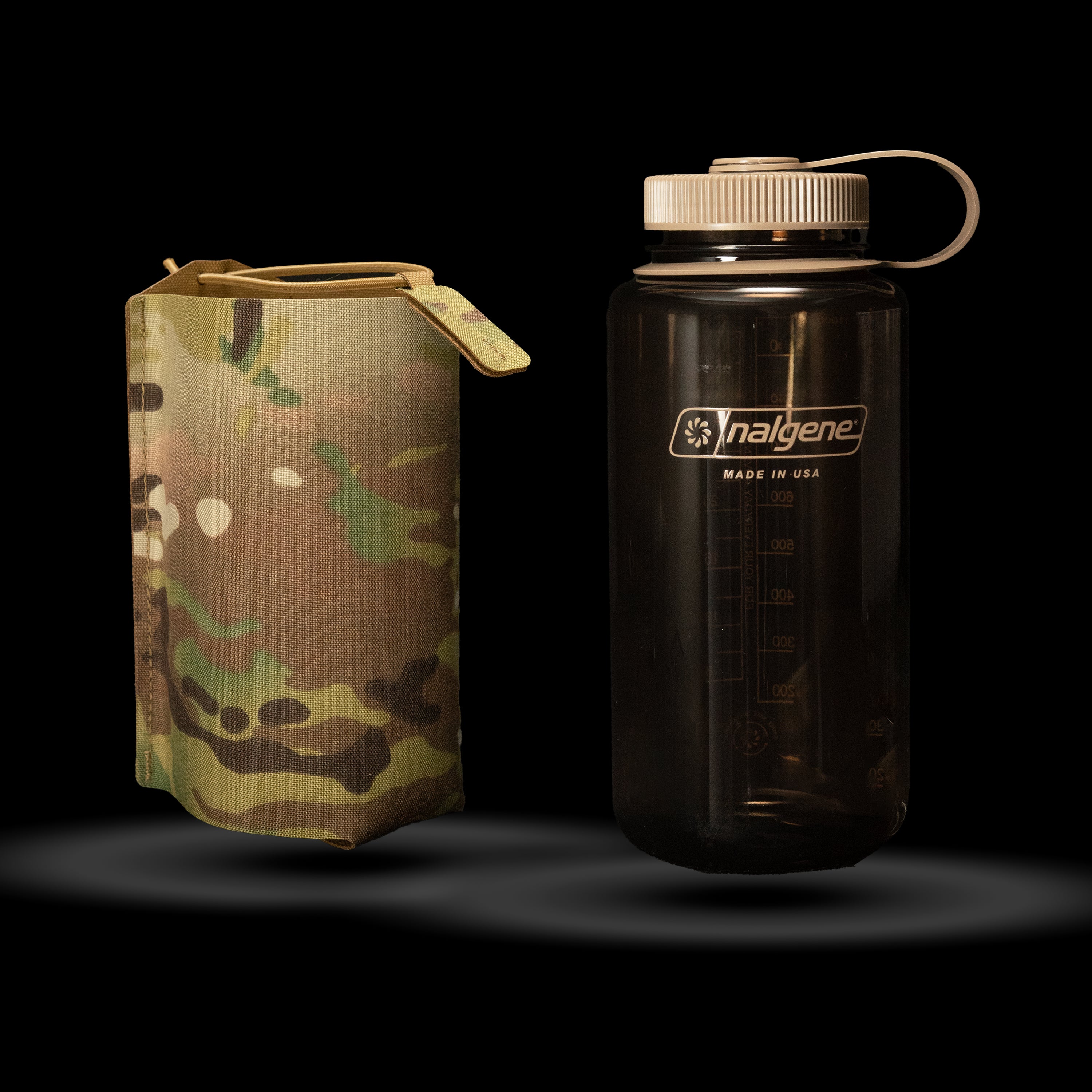 Nalgene et pochette - Ensemble