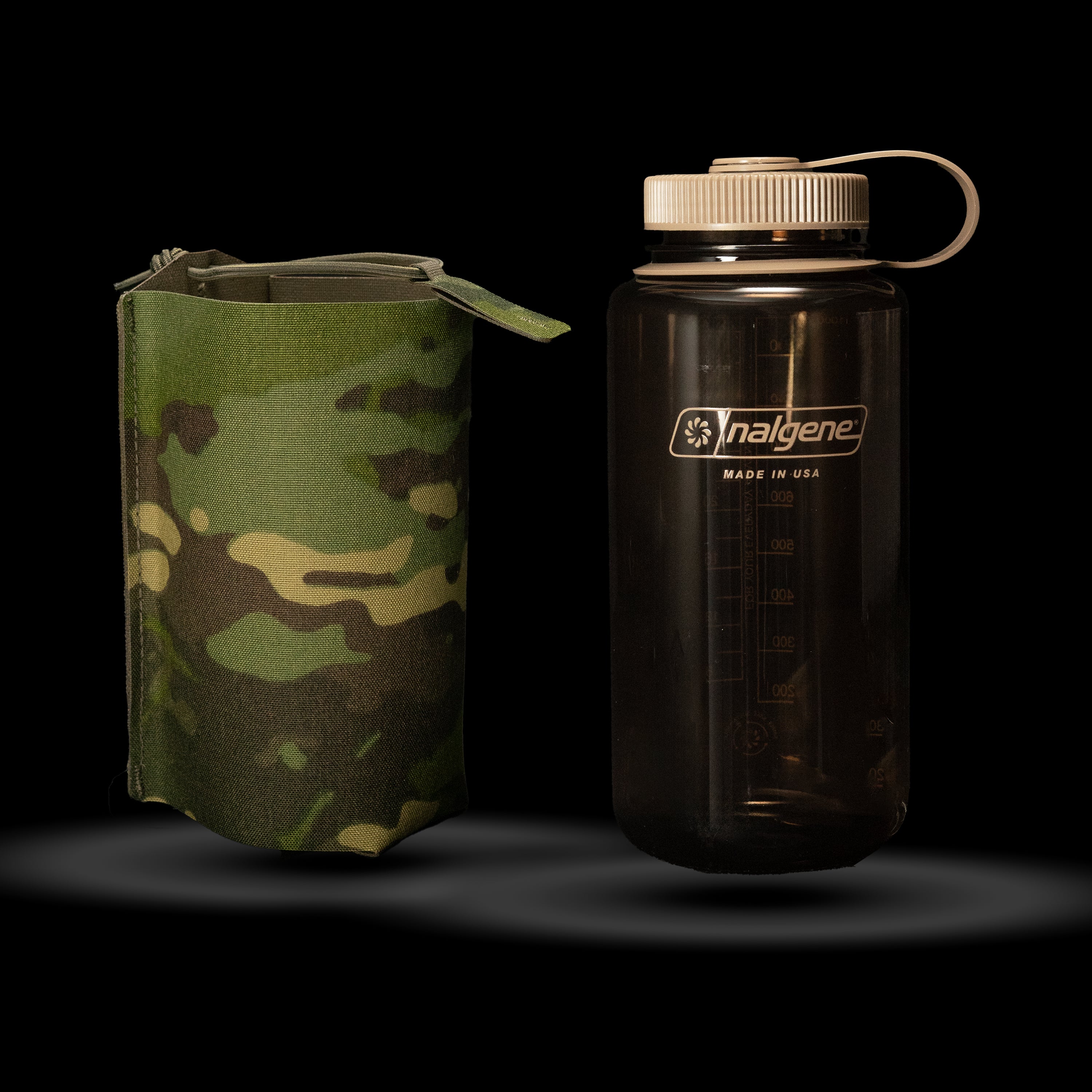 Nalgene et pochette - Ensemble