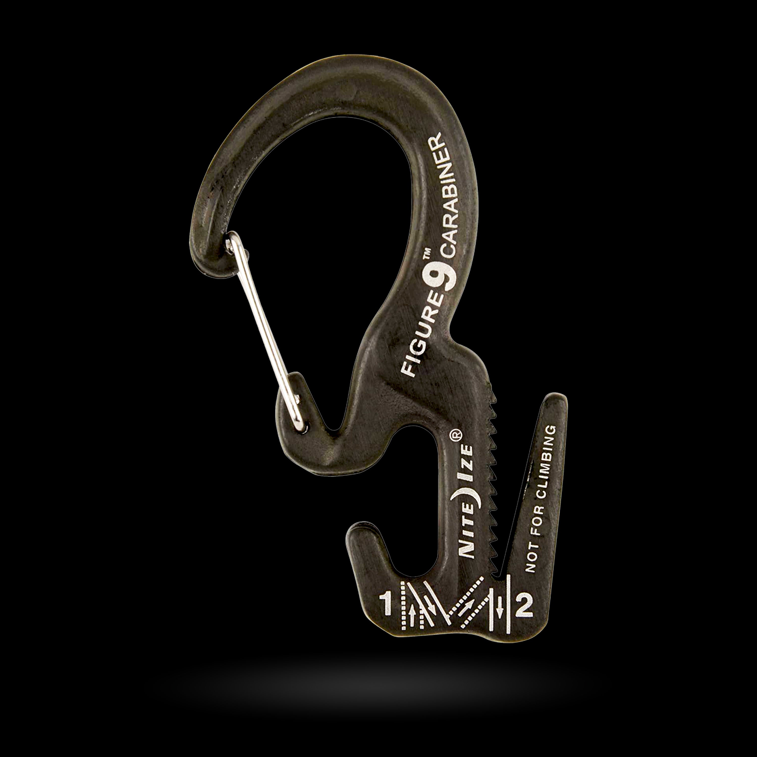 Nite Ize - Figure 9® Carabiner Rope Tightener - Carcajou Tactical