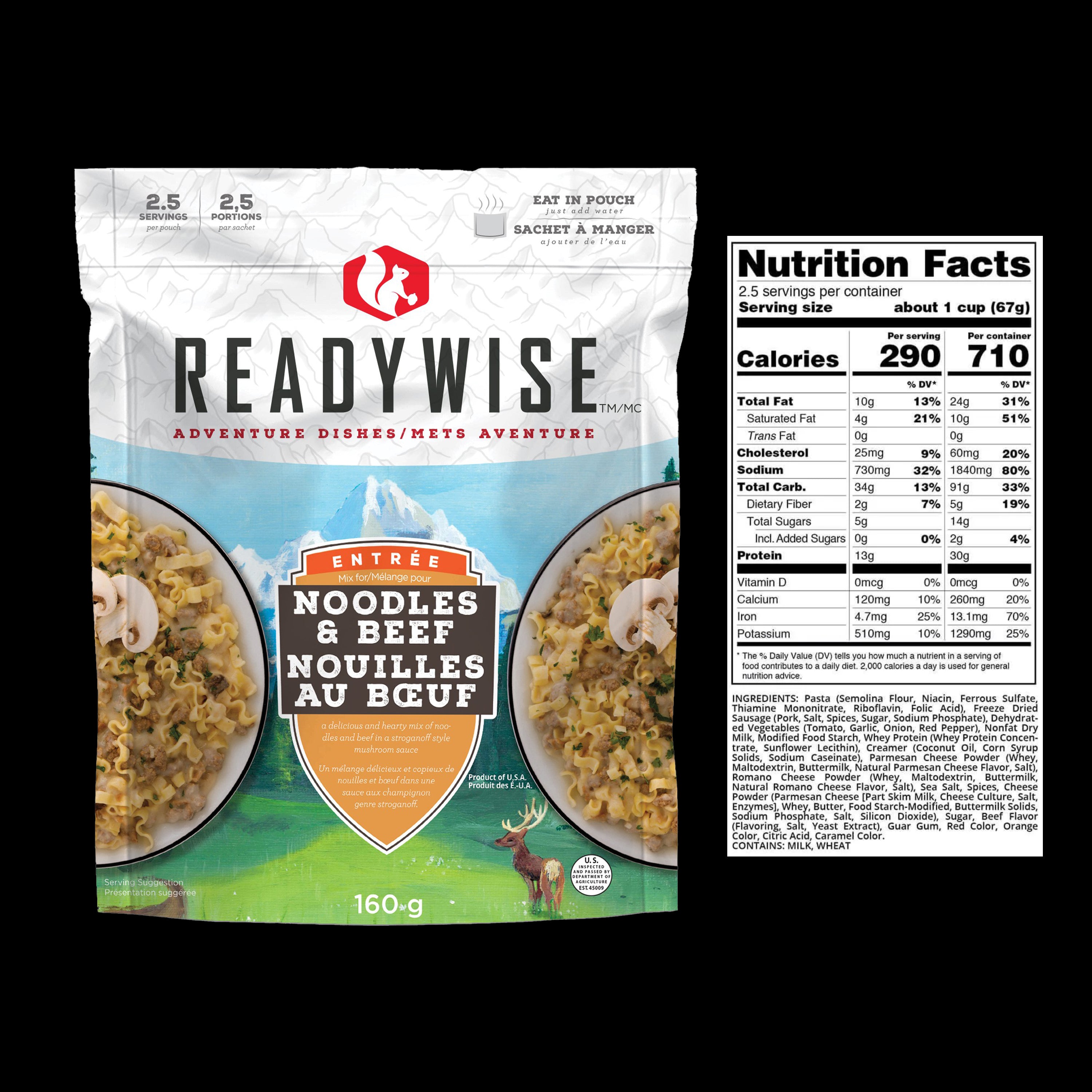 Readywise - Freeze Dried Meals