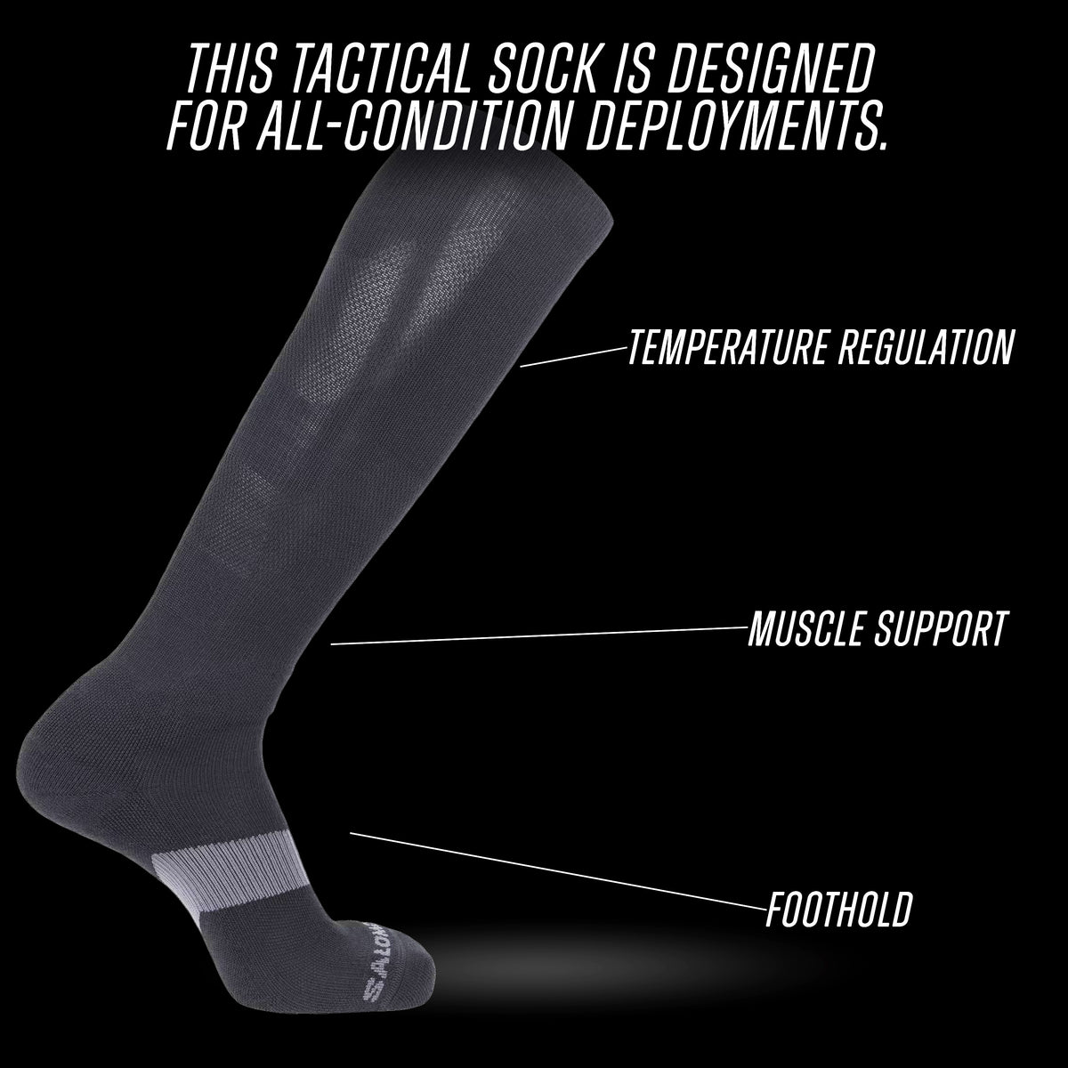 Salomon - QUEST FORCES KNEE Socks