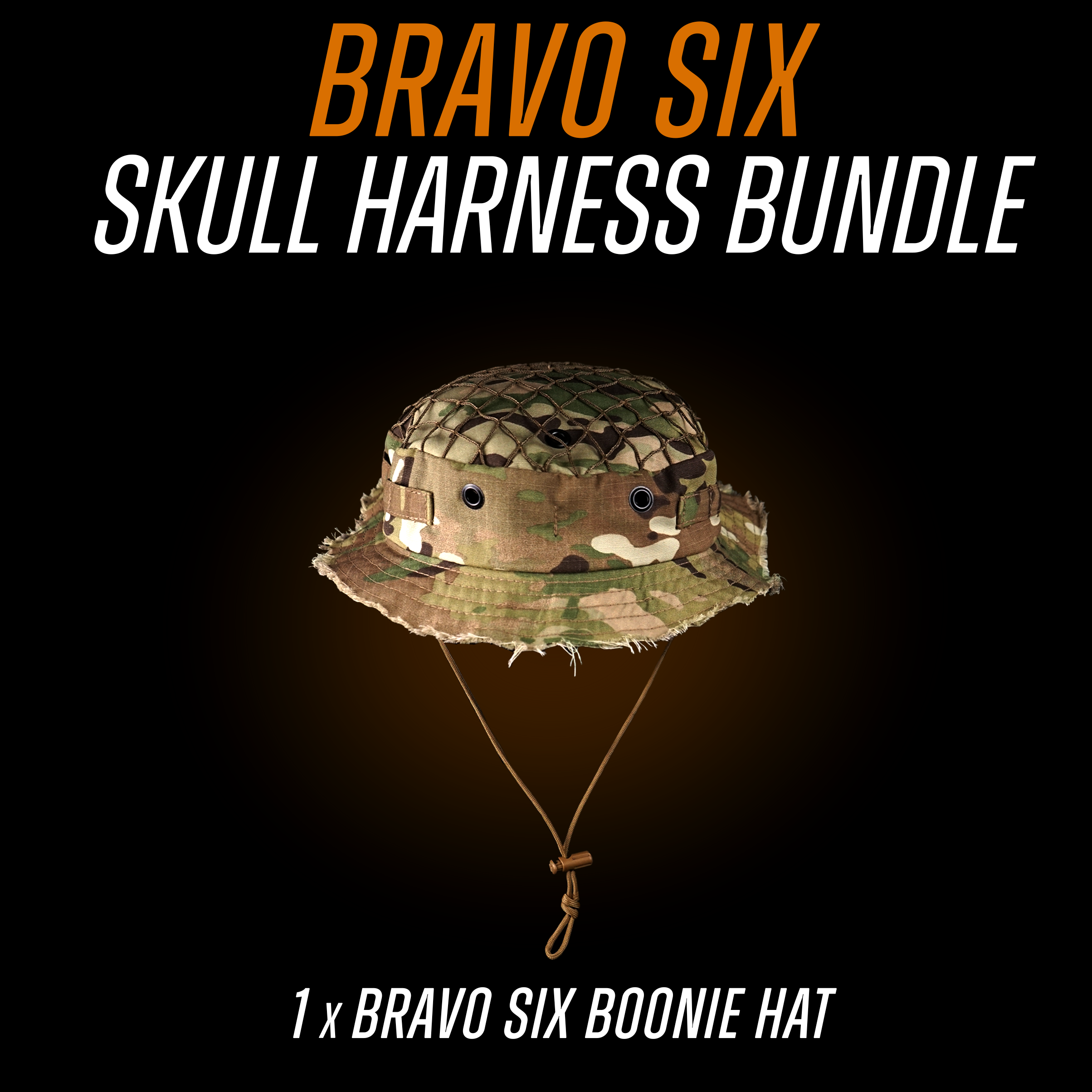"Bravo Six" Skull Harness - Bundle