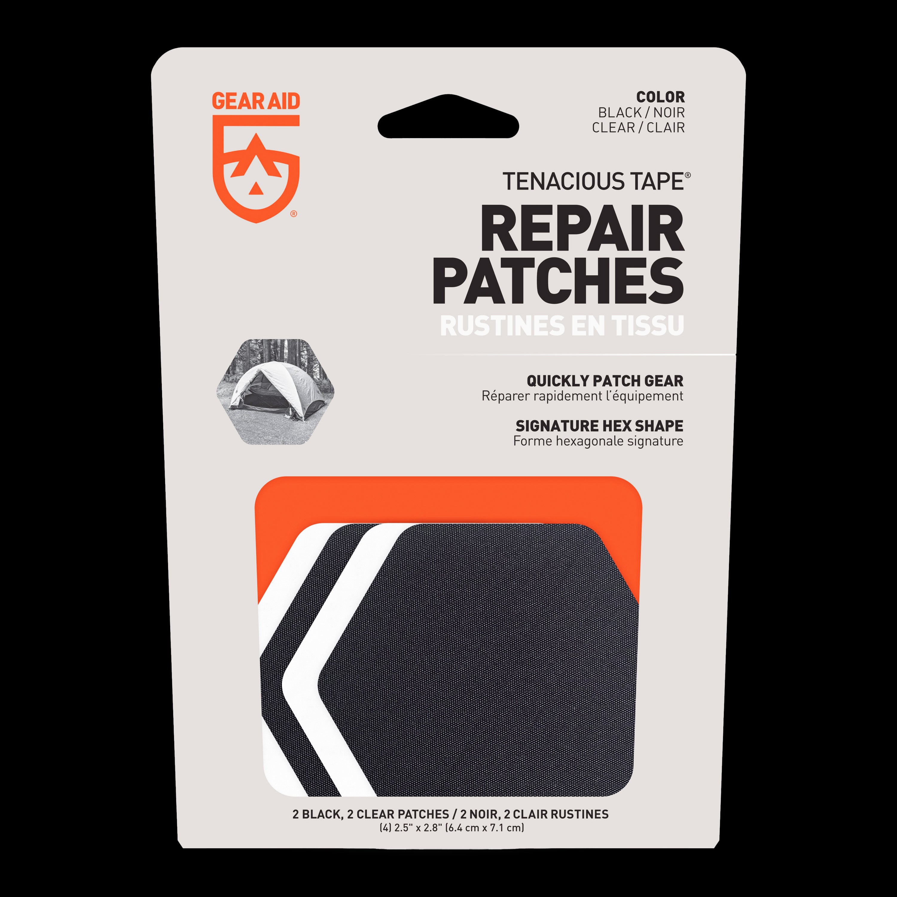 GEAR AID - Tenacious Tape Hex Patches