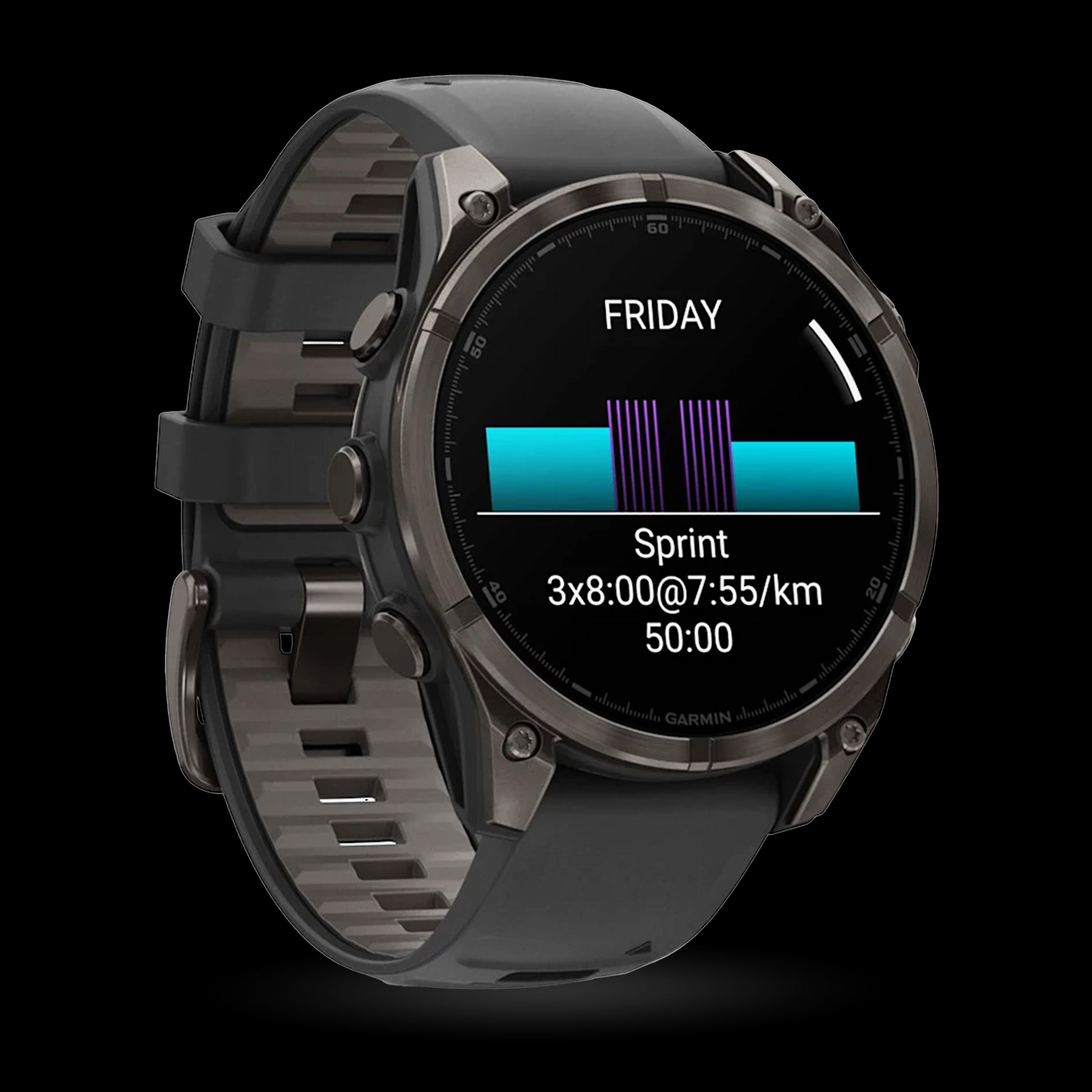Garmin - fēnix® 8 - 51 mm AMOLED - Sapphire