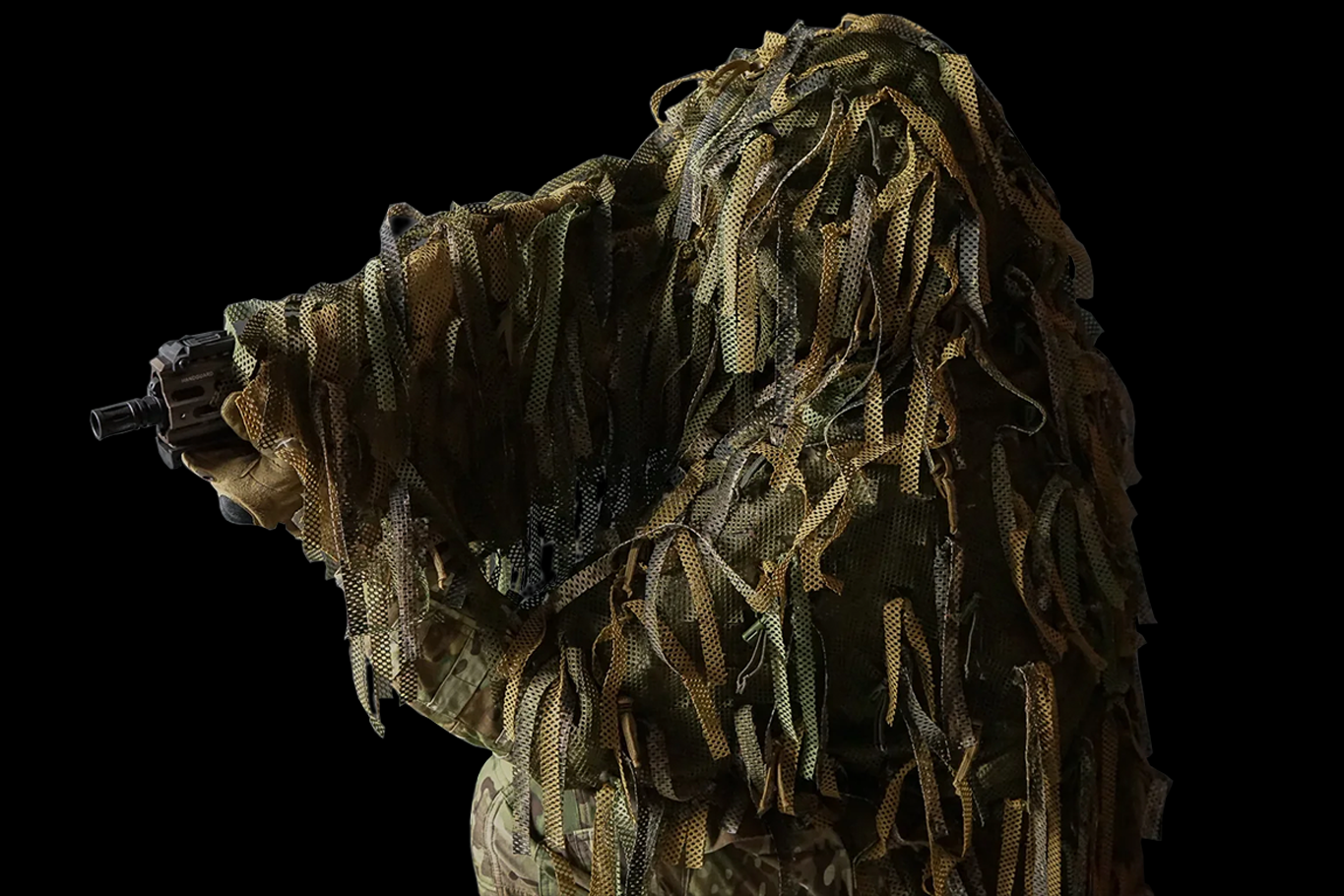 Garnitures Ghillie - 132 pcs