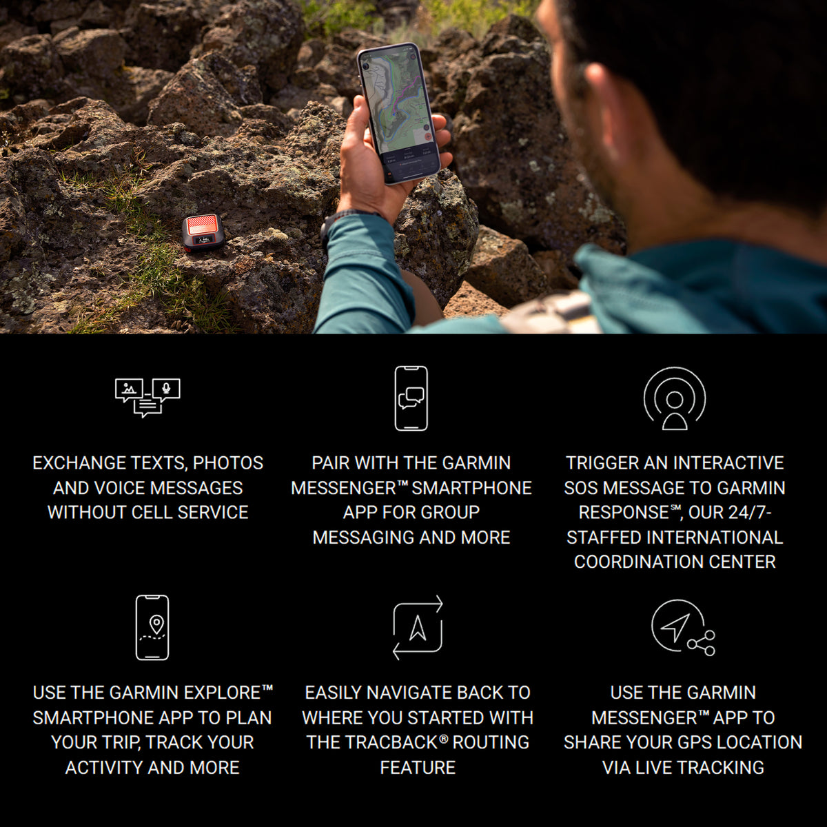 Garmin - inReach® Messenger Plus
