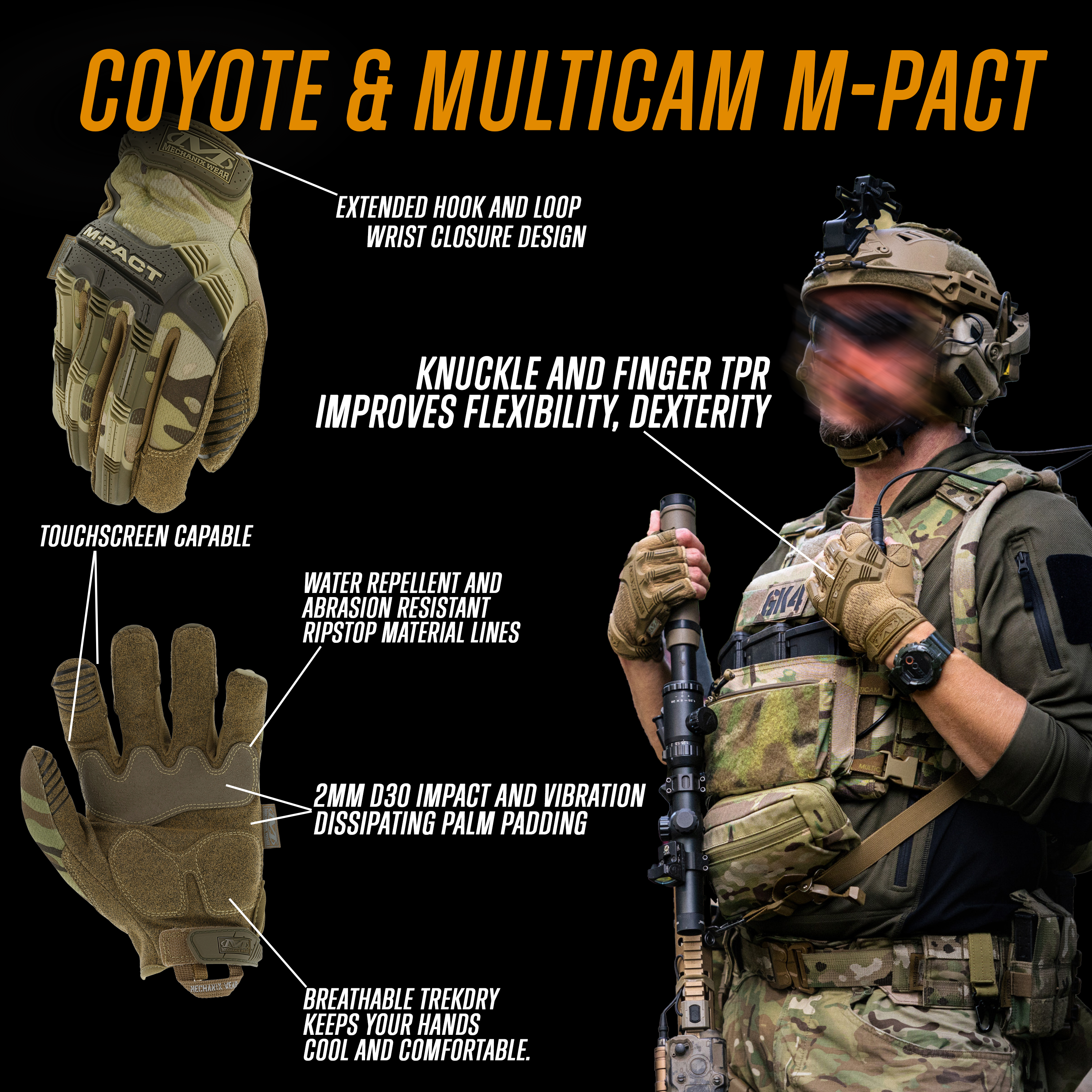 Mechanix - M-Pact Glove