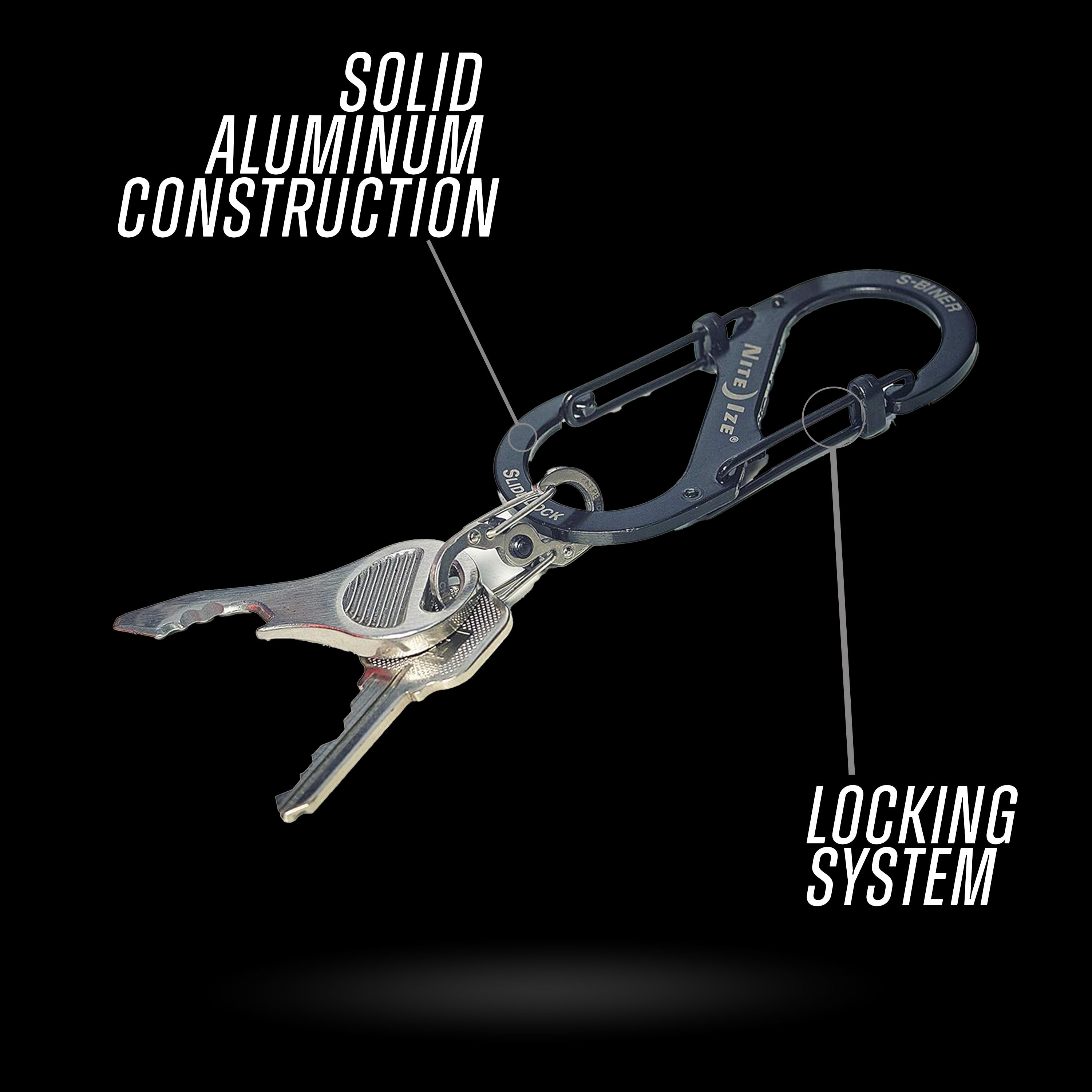Nite Ize - S-Biner® SlideLock® Aluminum