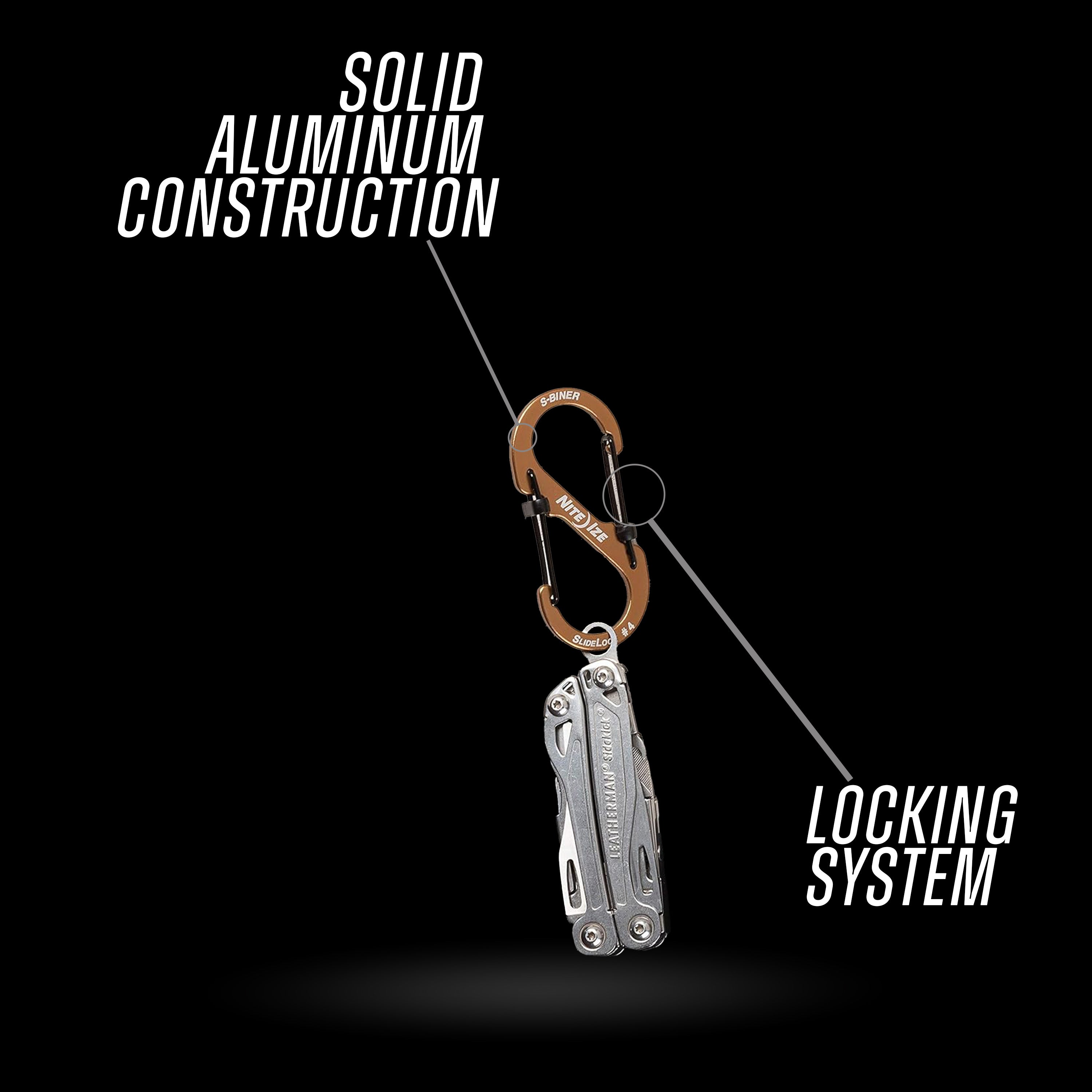 Nite Ize - S-Biner® SlideLock® Aluminum