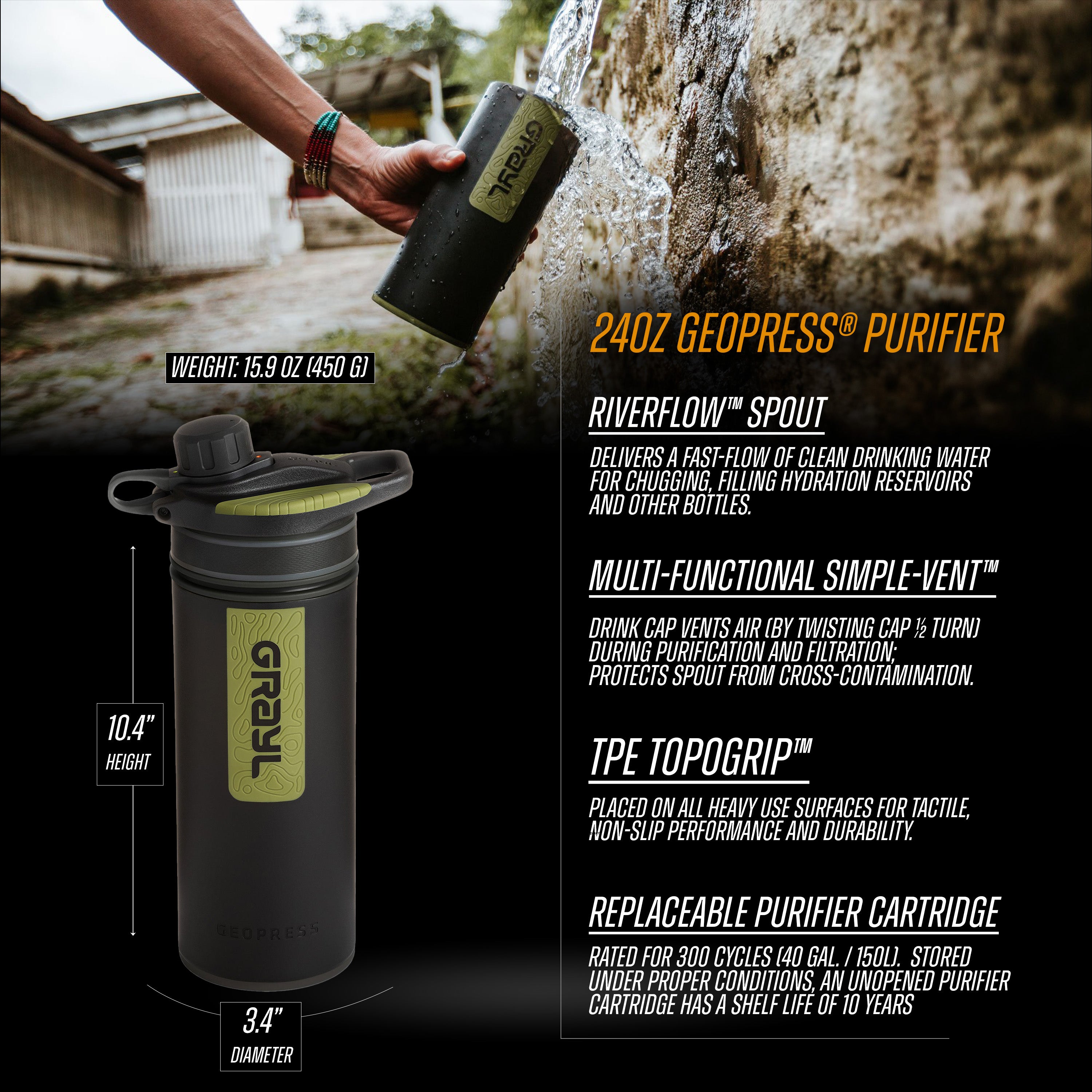 Grayl - 24oz GeoPress