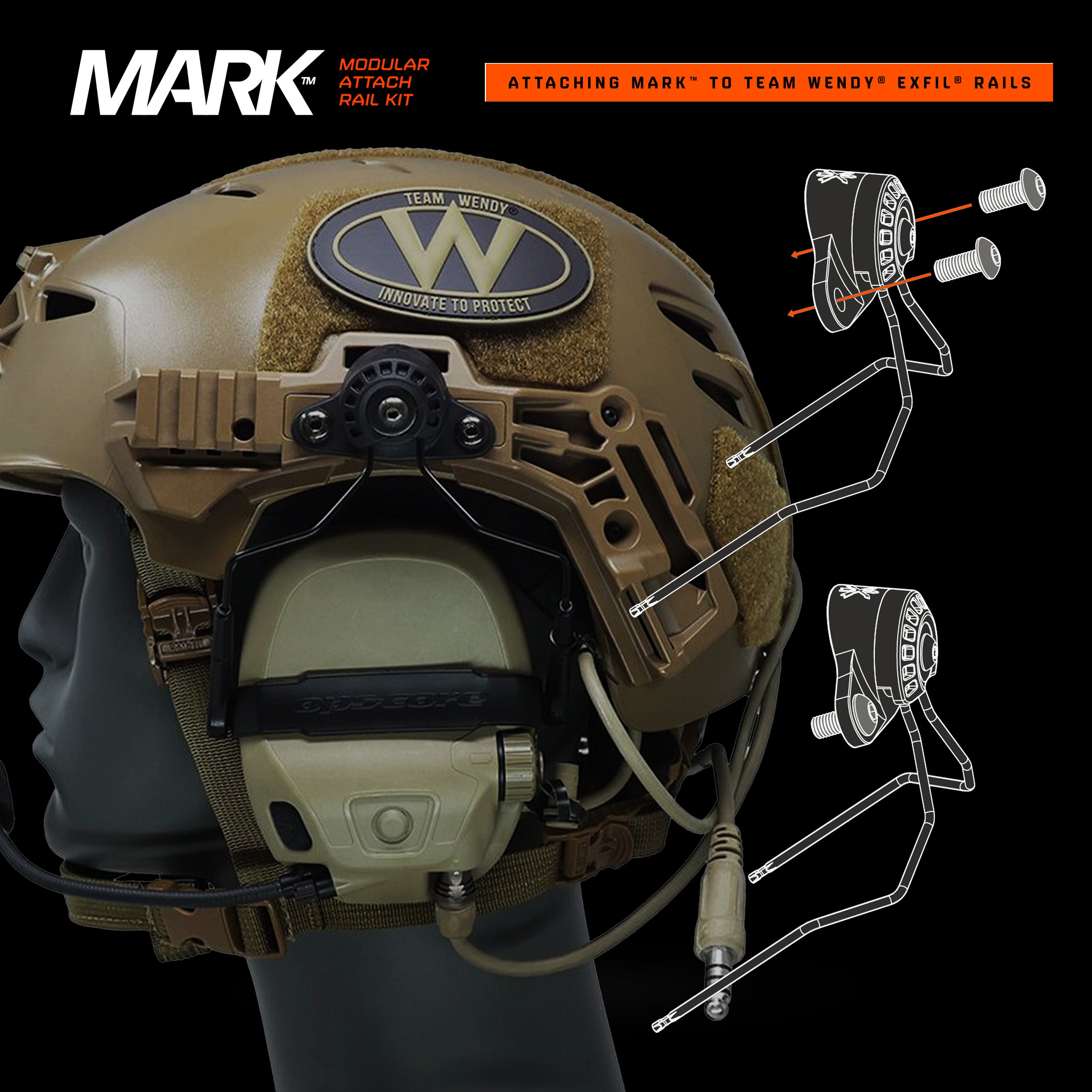 Unity Tactical - MARK™ - 3M™ PELTOR™