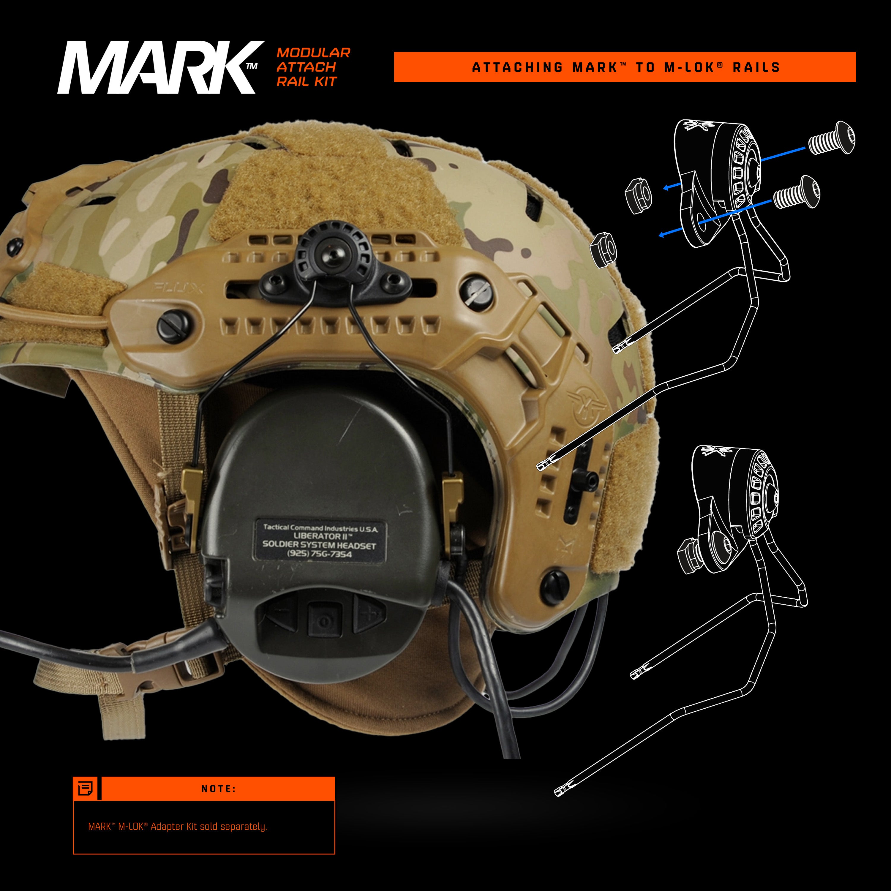 Unity Tactical - MARK™ - 3M™ PELTOR™