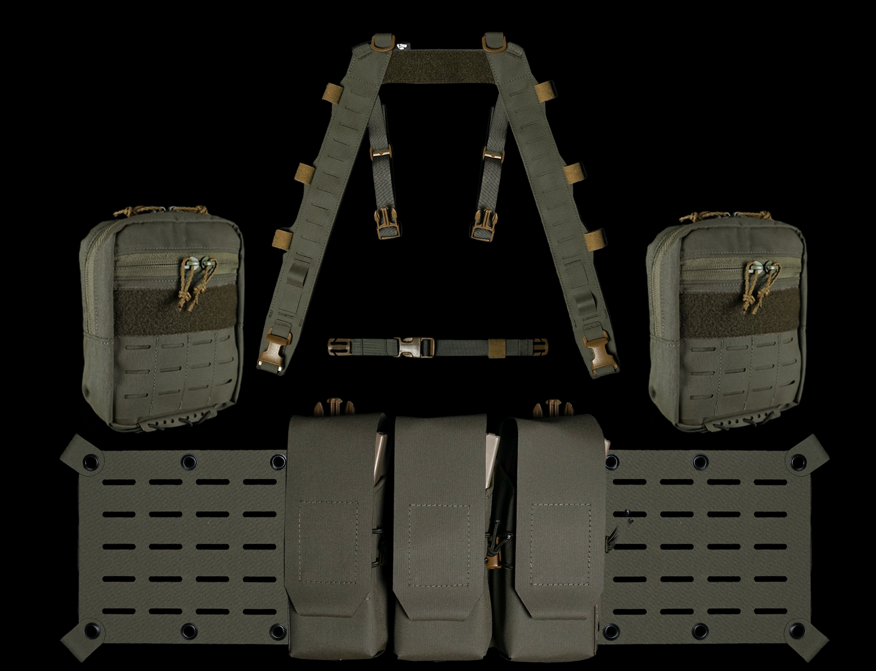 Medium Chest Rig - Bundles - Made In Canada - Carcajou Tactical