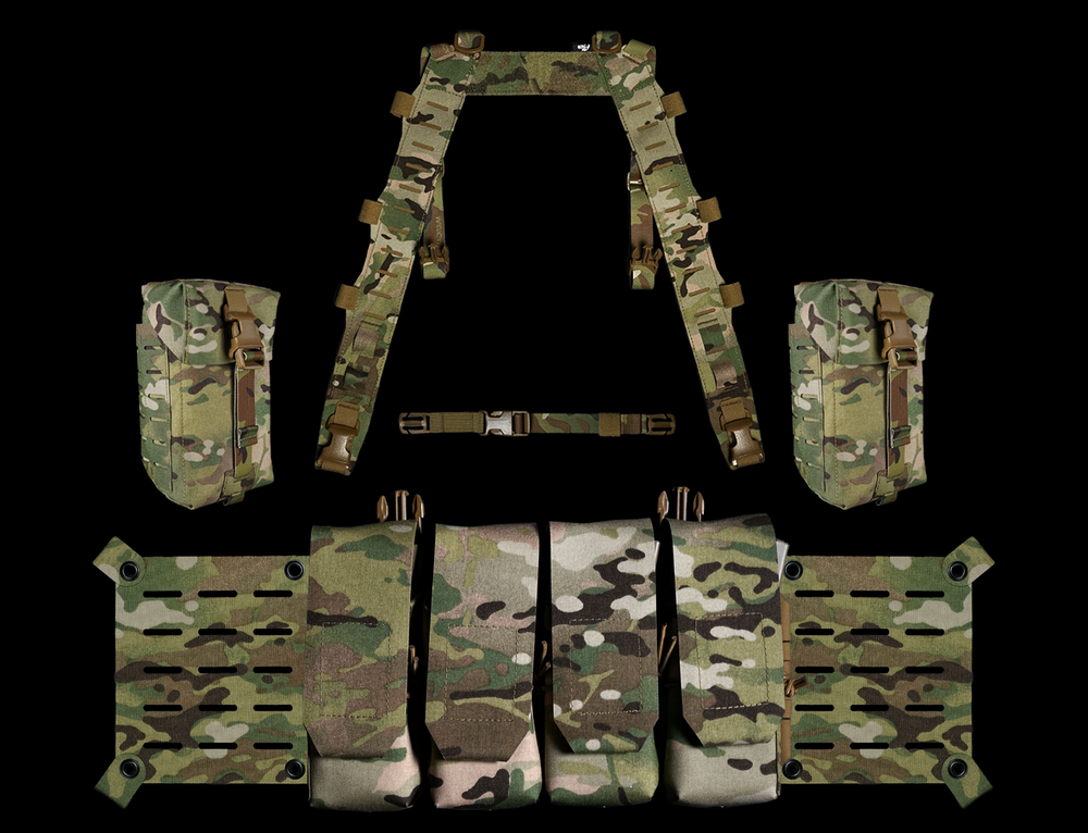 Big Rig Bundle | High-Capacity Tactical Chest Rig | Carcajou Tactical