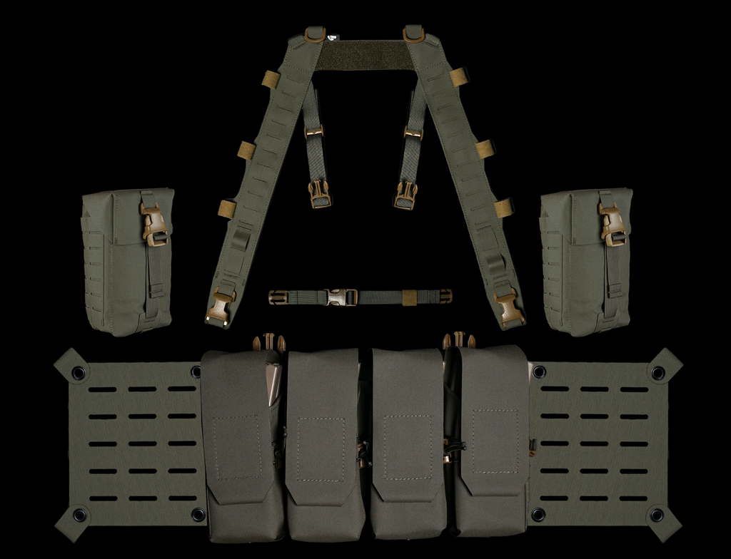 Big Rig Funeral Program Big Rig Bundle | High-Capacity Tactical Chest Rig | Carcajou Tactical