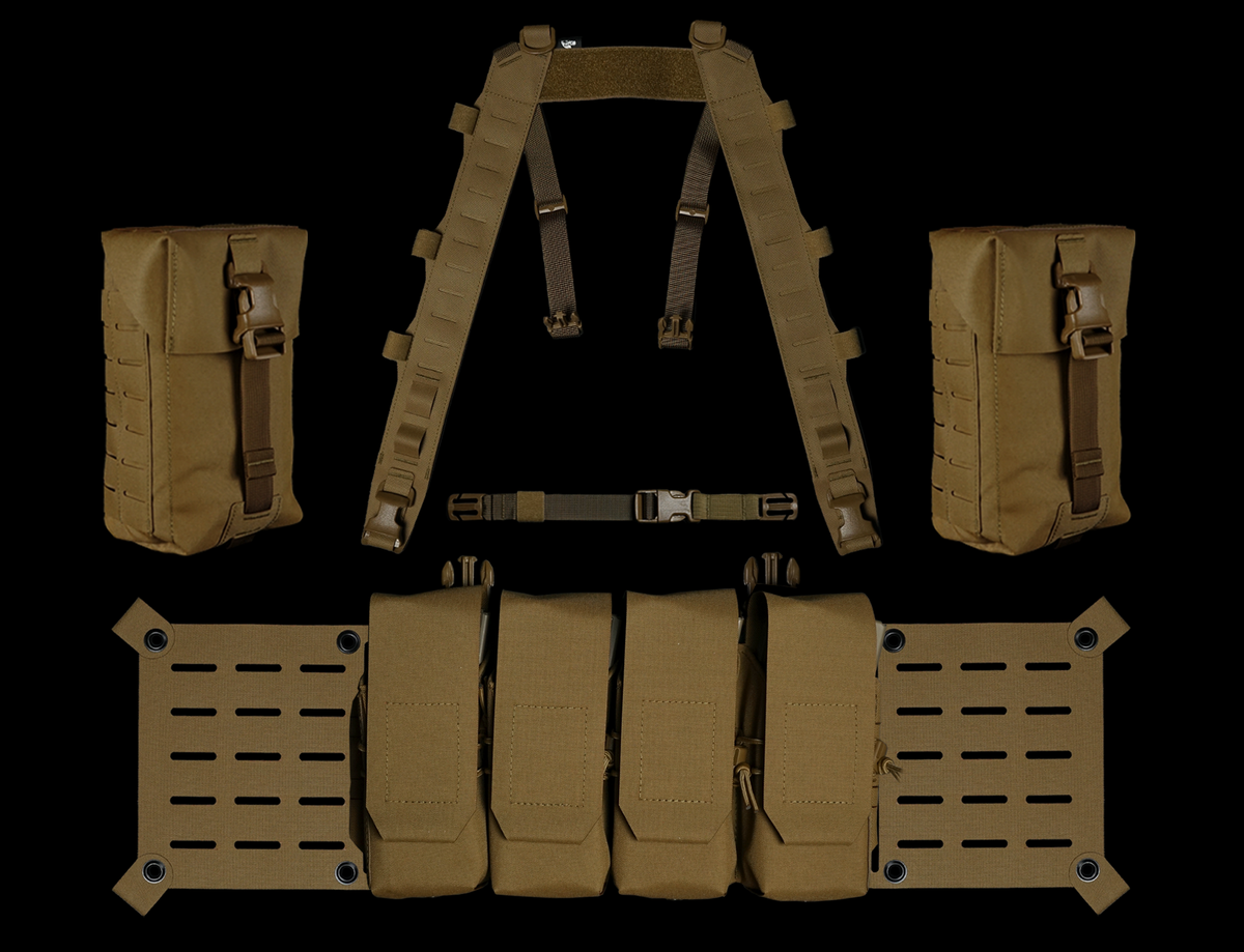 Big Rig Bundle | High-Capacity Tactical Chest Rig | Carcajou Tactical
