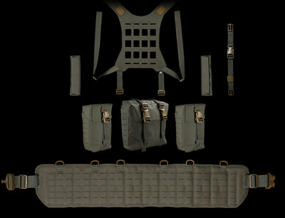 Kit ceinture Molle - Ensemble