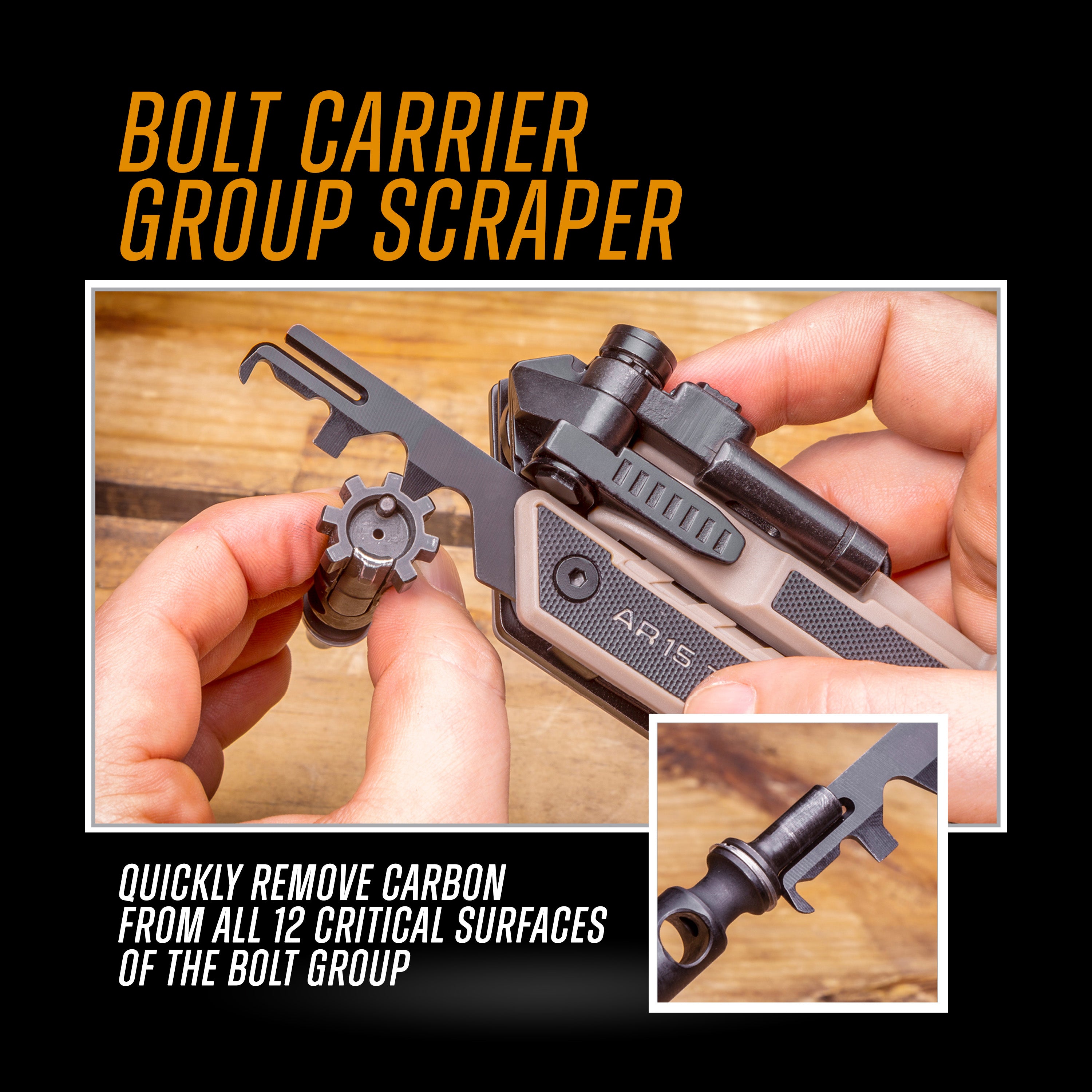 Real Avid AR15 Multi-Tool | AR15 Maintenance & Repair | Carcajou